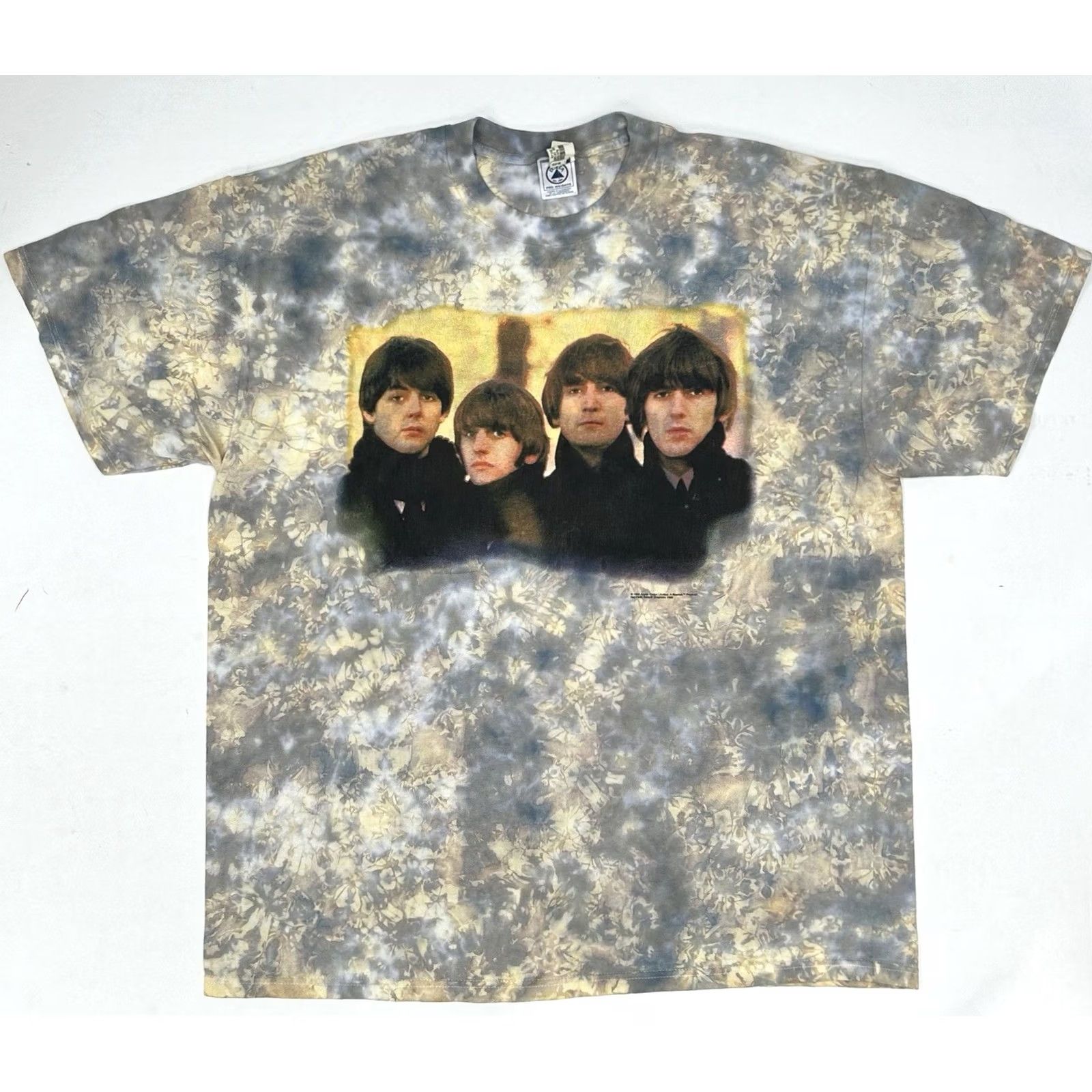 J Brand VINTAGE The Beatles Tie Dye T Shirt XL Mens Rock Band Tour Tee 1996 90s Size US XL / EU 56 / 4 - 2 Thumbnail