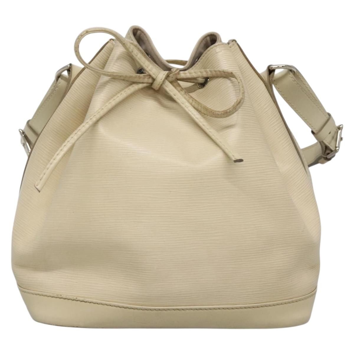 Louis Vuitton LOUIS VUITTON Epi Petit Noe Shoulder Bag White Yvoire Size ONE SIZE - 2 Thumbnail