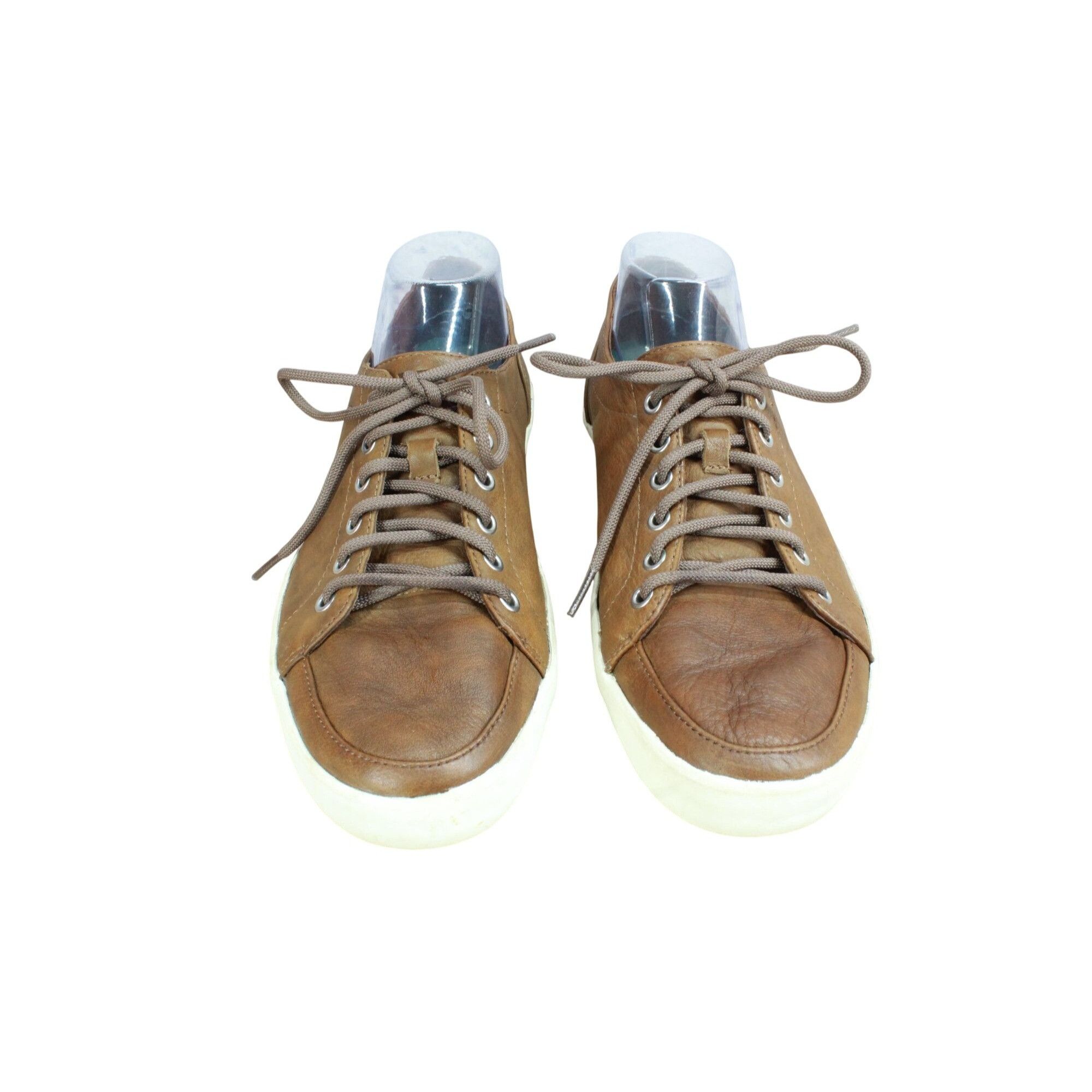 L.L. Bean LL Bean Brown Leather Mountainville Lace Up Shoes Size US 9.5 / EU 42-43 - 4 Thumbnail