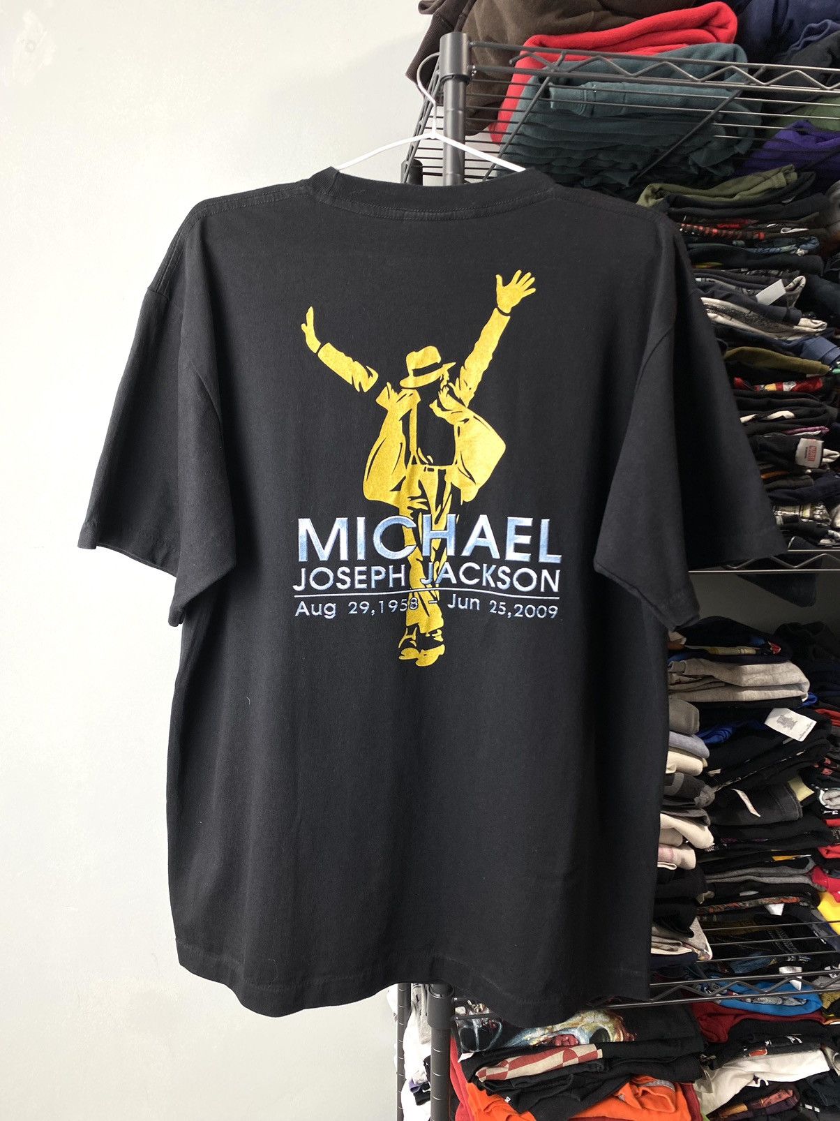 Band Tees Vintage 2000’s Michael Jackson Big Print T Shirt Size US L / EU 52-54 / 3 - 2 Thumbnail