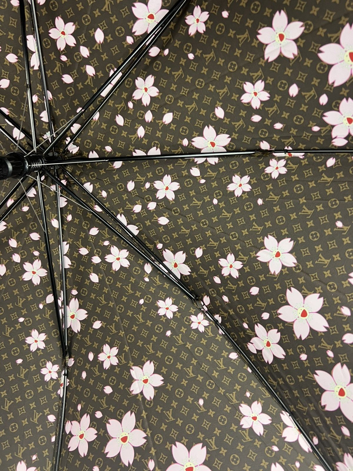 Louis Vuitton LOUIS VUITTON UMBRELLA FLORAL SZ:OS Size ONE SIZE - 10 Thumbnail