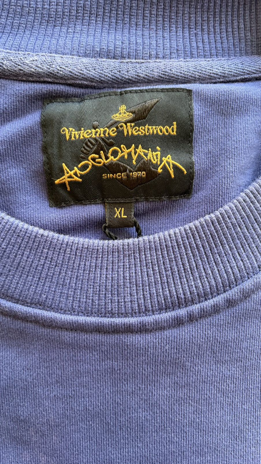 Vivienne Westwood Vivienne Westwood Anglomania Classic Orb Badge Navy XL Size US XL / EU 56 / 4 - 5 Thumbnail