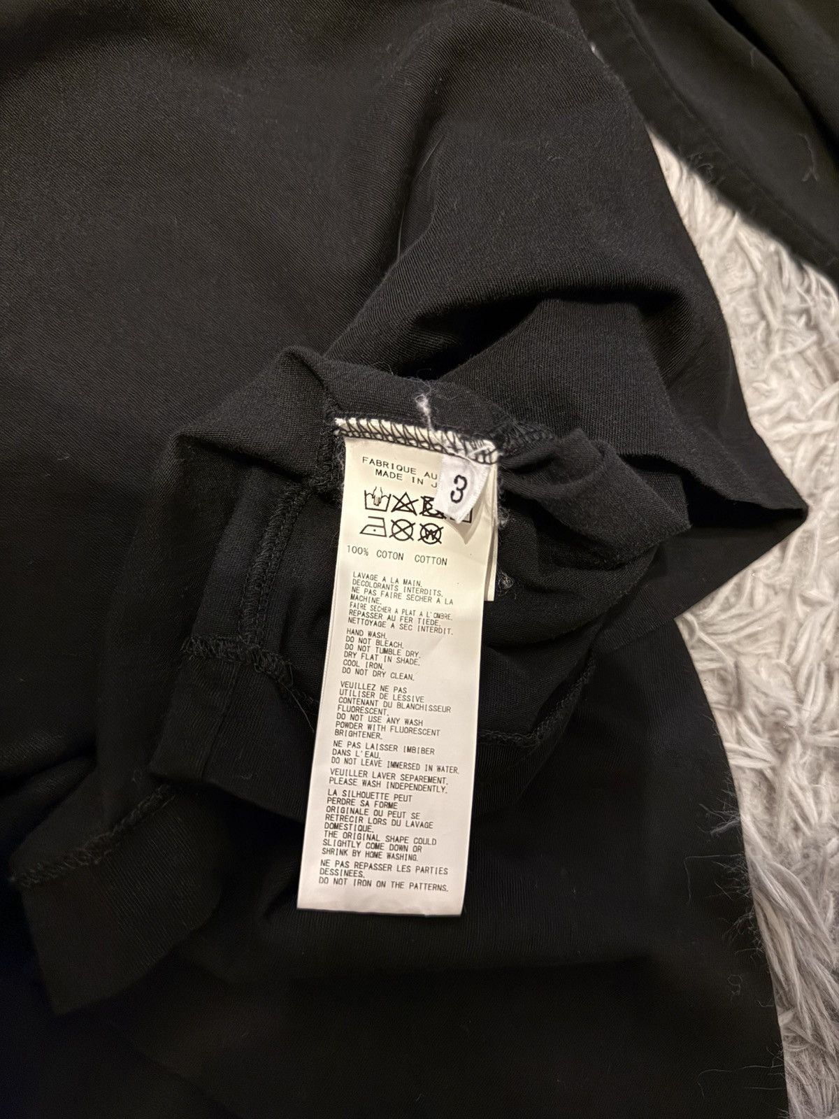 Yohji Yamamoto eye longsleeve Size US L / EU 52-54 / 3 - 4 Thumbnail