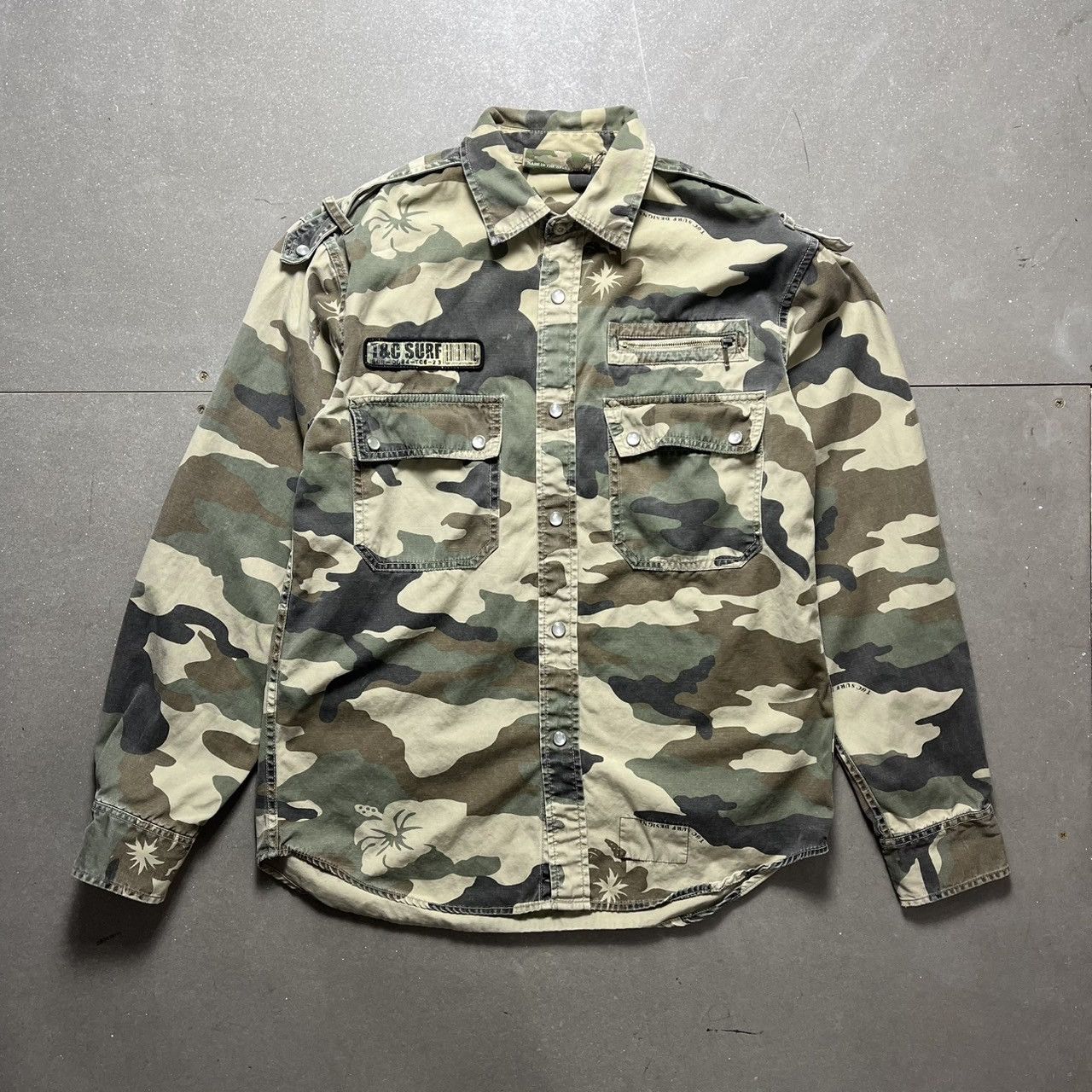 Other T&C Surf Design Hawaii Military Camouflage Shirt Size US M / EU 48-50 / 2 - 1 Thumbnail