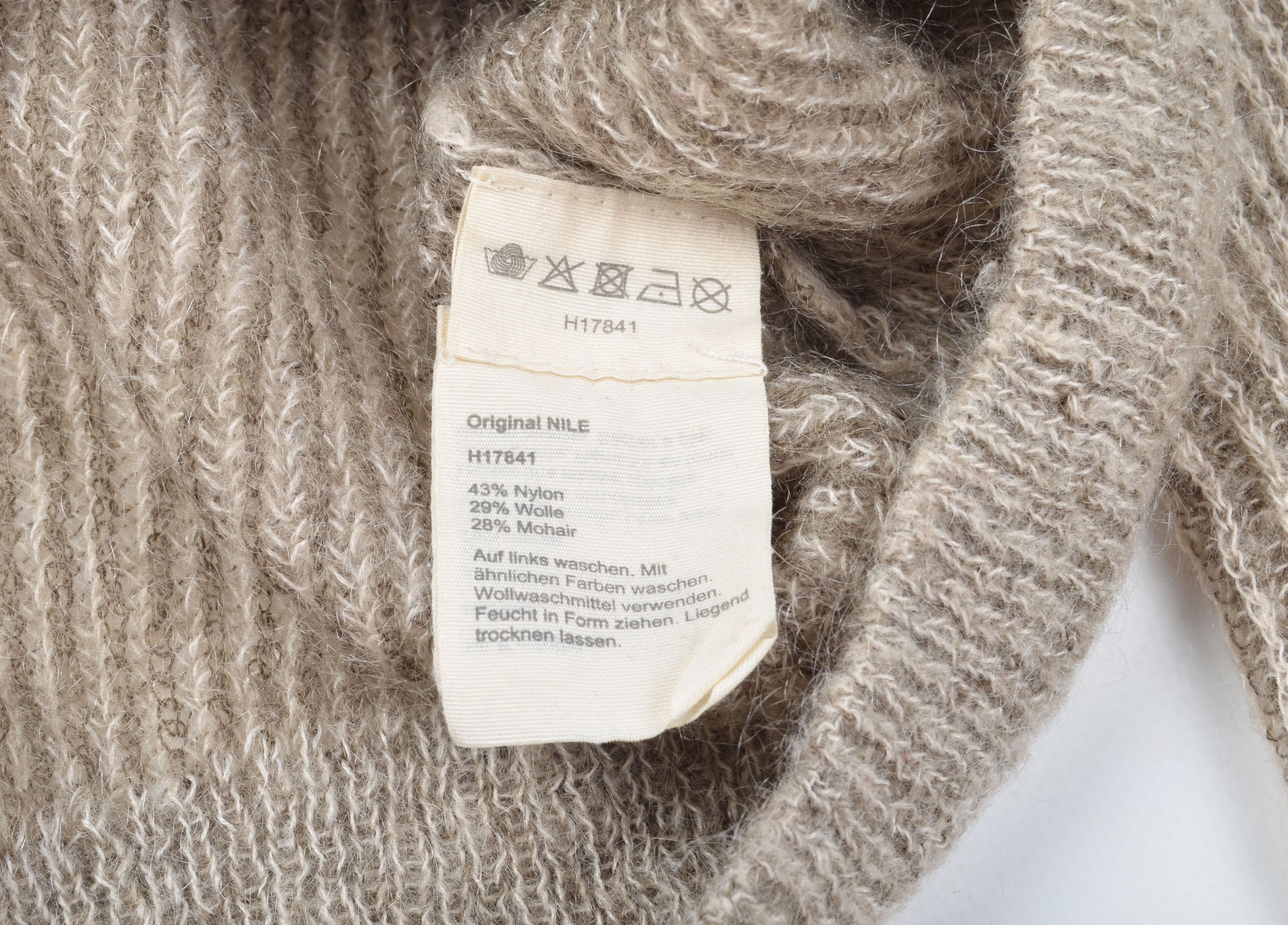 Designer Nile Atelier Gray Lightweight Mohair Blend Sweater Size M / US 6-8 / IT 42-44 - 9 Thumbnail