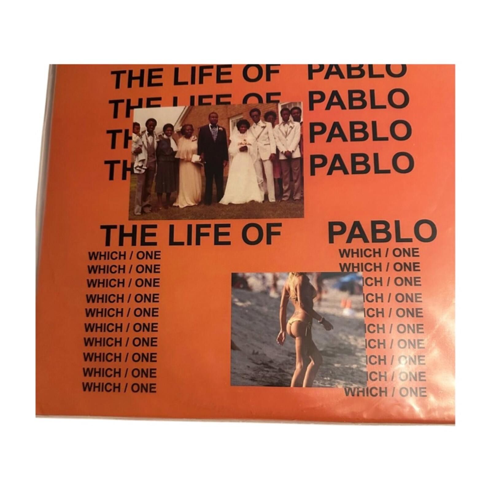 Kanye West Kanye West Saint Pablo LP The Life of Pablo Vinyl Size ONE SIZE - 7 Thumbnail
