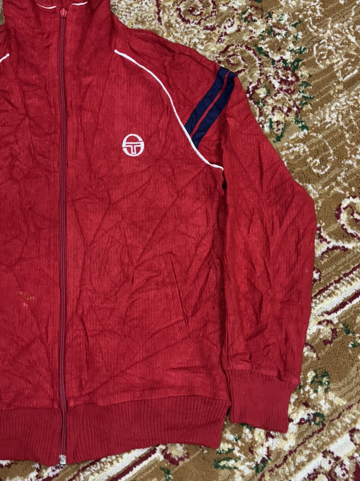 Sergio Tacchini 90s SERGIO TACCHINI TRACKTOP Size US M / EU 48-50 / 2 - 4 Thumbnail