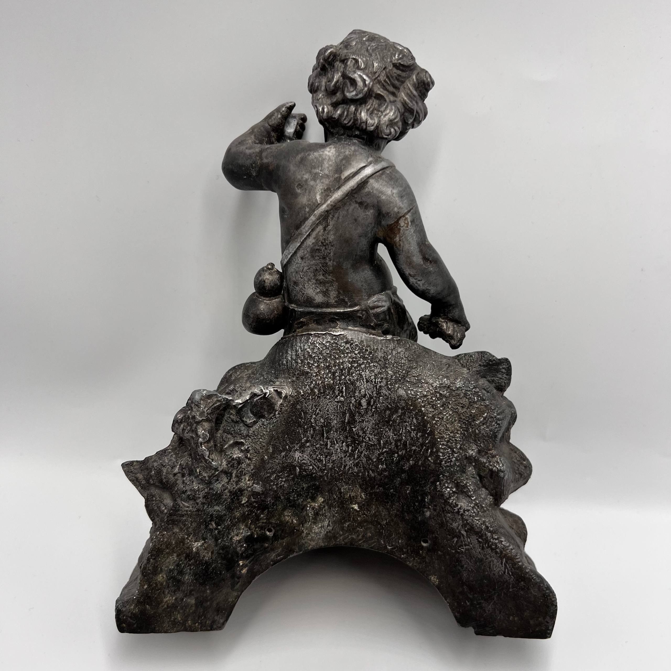 Vintage Vintage Cherub Putti Pocket Watch Stand Heavy Antique Style Size ONE SIZE - 4 Thumbnail