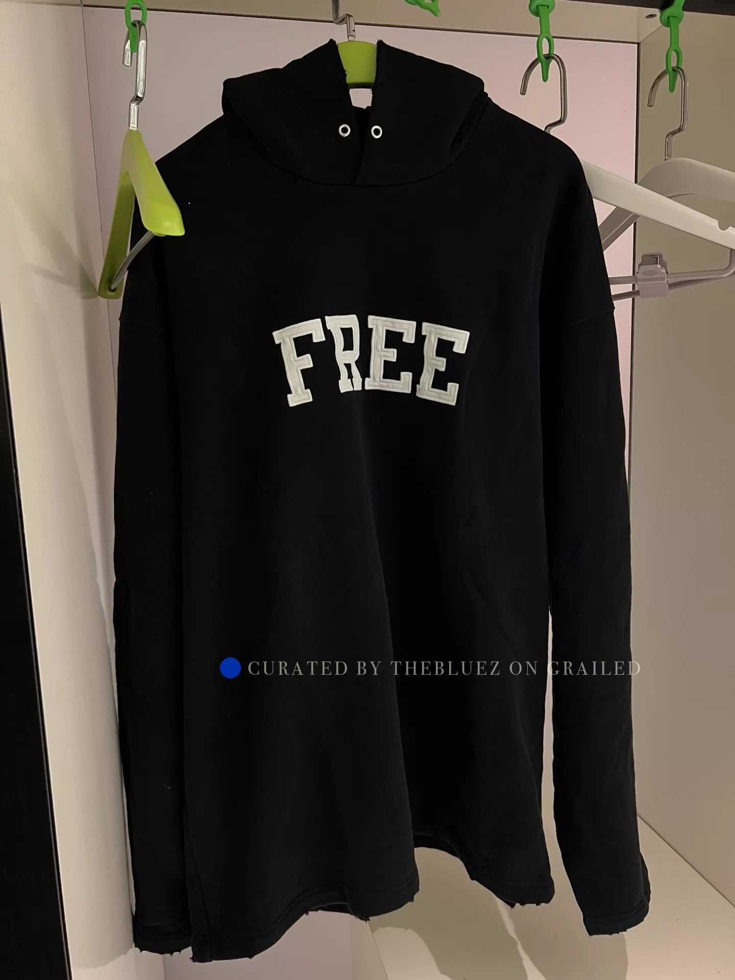 Balenciaga Balenciaga Free your mind hoodie | Grailed