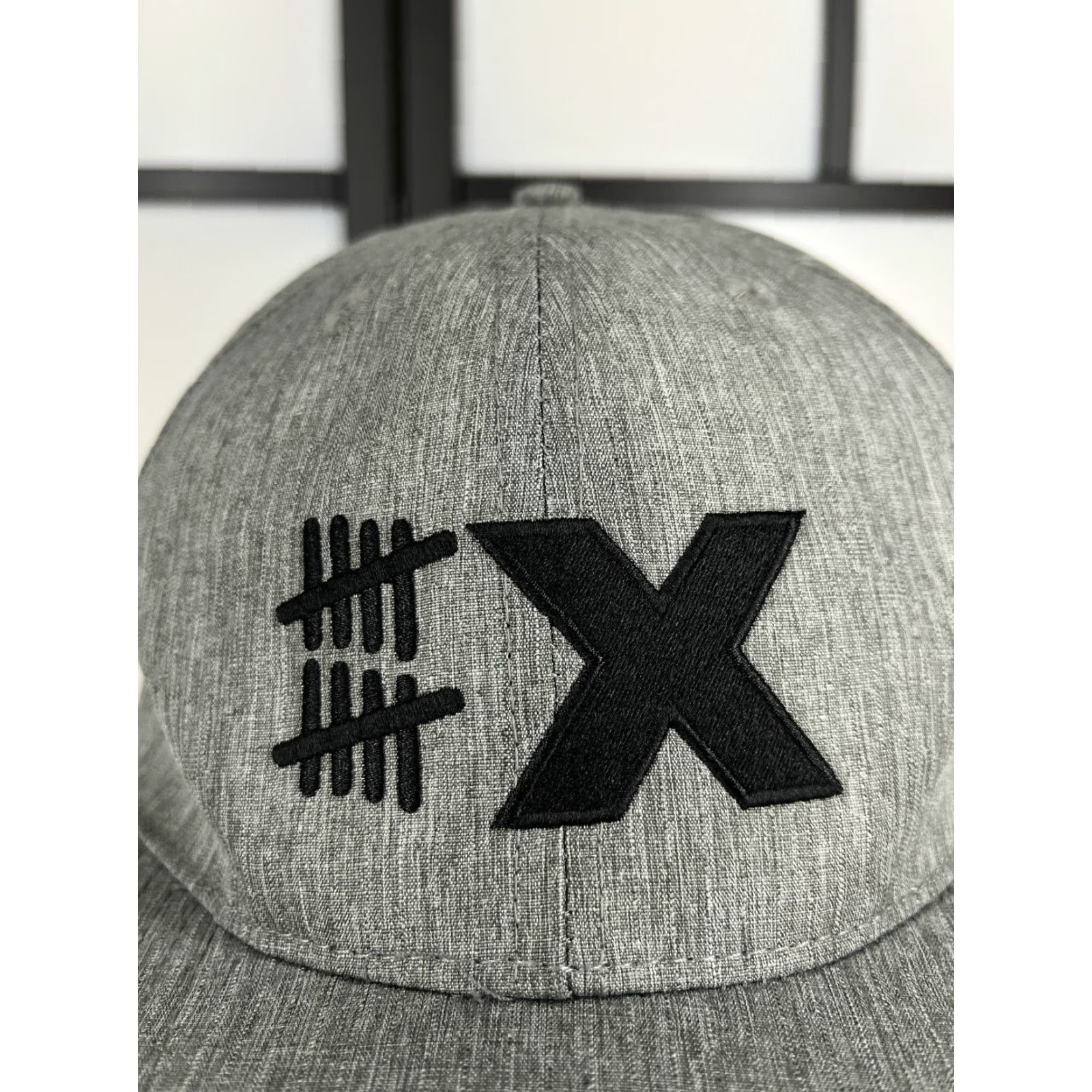 Vintage 10X Golf Hat Cap Adjustable Back Mens Gray Large 10X Sport Hat/Cap Golf Logo Accessories Men Size ONE SIZE - 2 Thumbnail