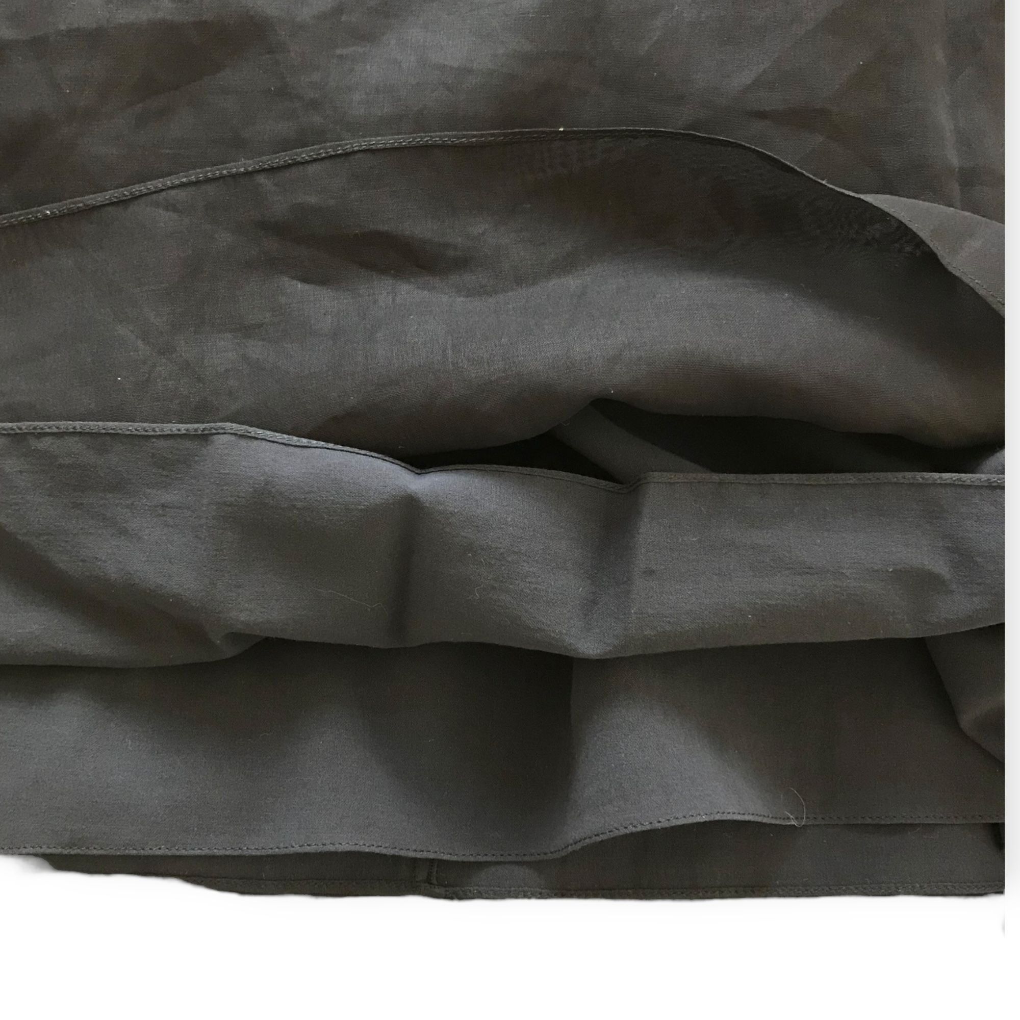 Jil Sander Vintage Jil Sander Black Cotton Chiffon Minimalist Dress D40 Size M / US 6-8 / IT 42-44 - 9 Thumbnail