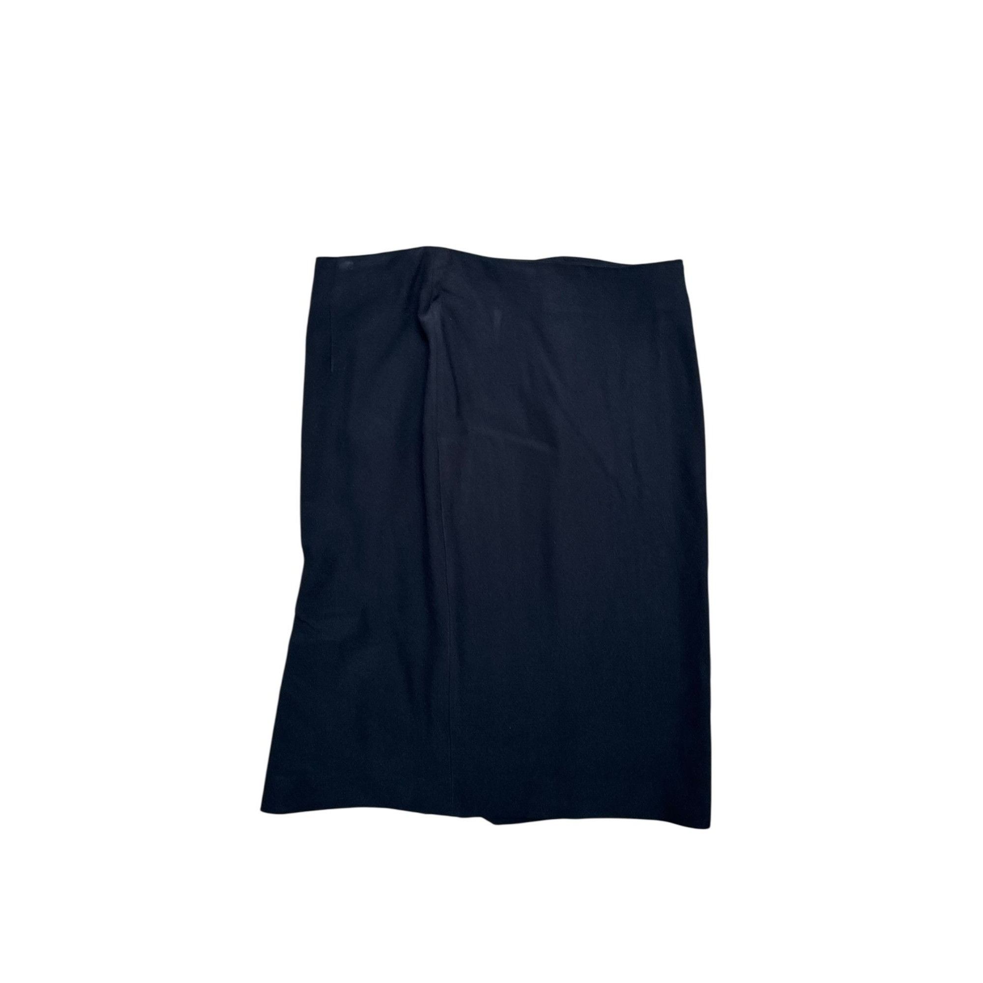 Alexander McQueen 2011 Black Acetate Viscose Skirt Size 27" / US 4 / IT 40 - 1 Thumbnail