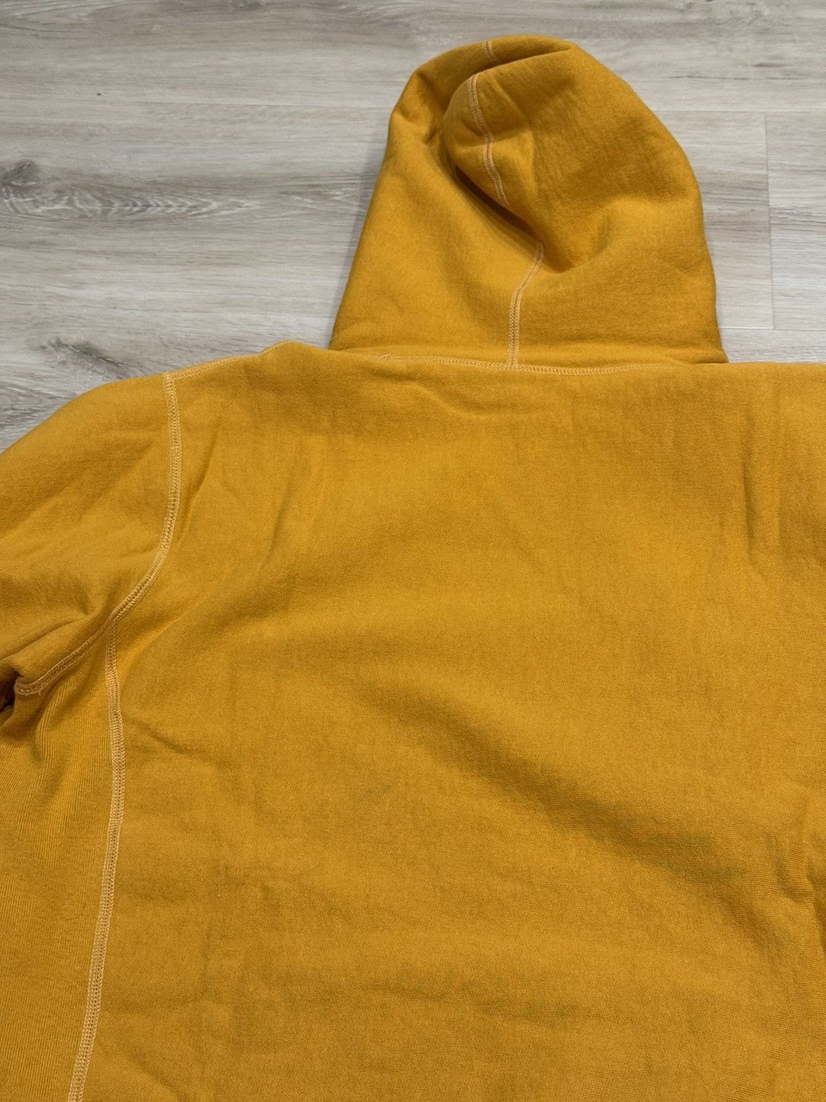 Supreme Supreme FW11 Mustard Box Logo Hoodie Size US L / EU 52-54 / 3 - 7 Thumbnail