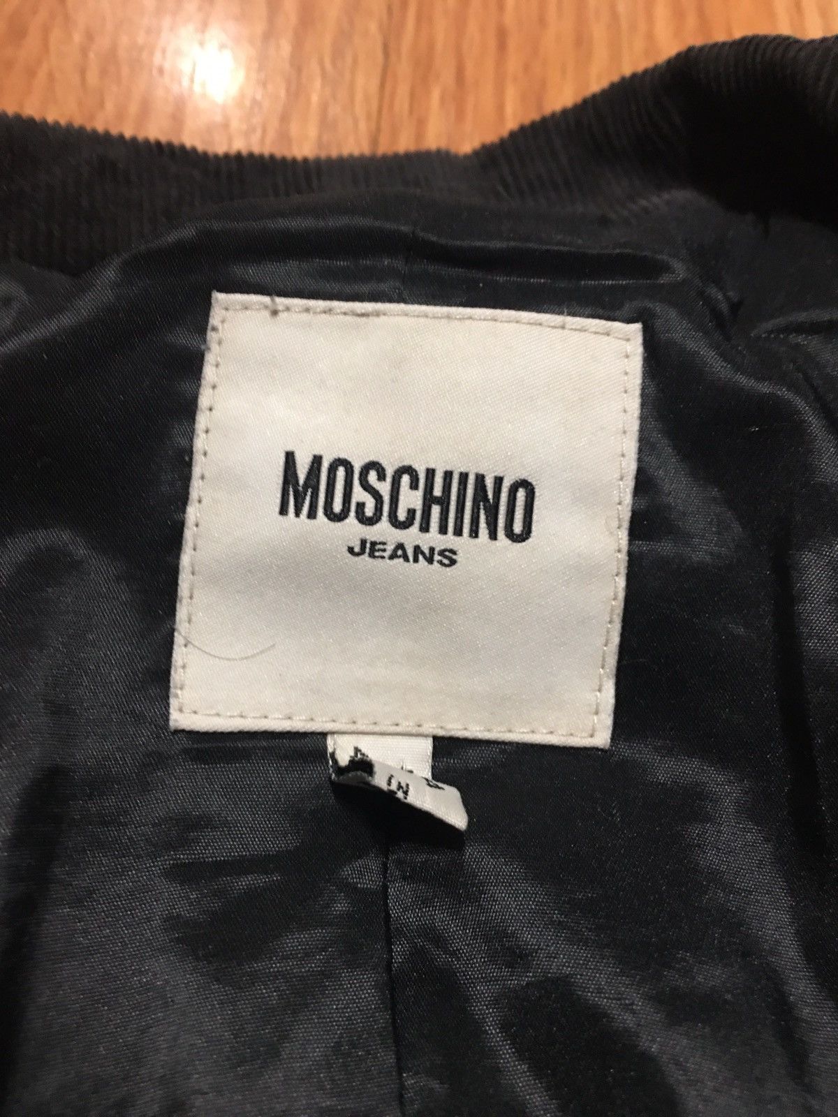 Designer × Moschino × Velvet Moschino Jeans Donna Womens Velvet Jacket Size EU38 US8 Size M / US 6-8 / IT 42-44 - 7 Thumbnail