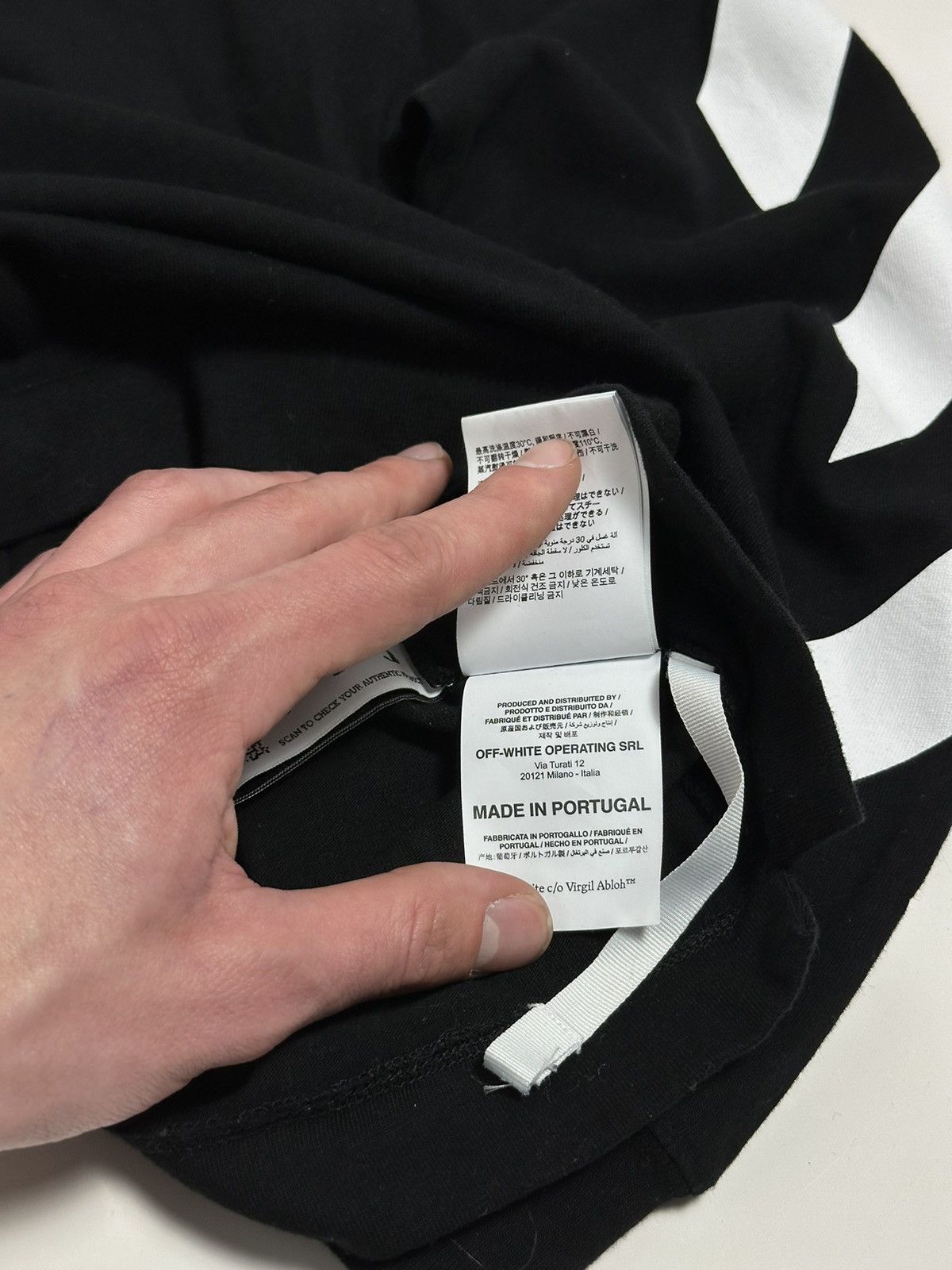 Off-White Off White Permanent Longsleeve Size US S / EU 44-46 / 1 - 7 Thumbnail