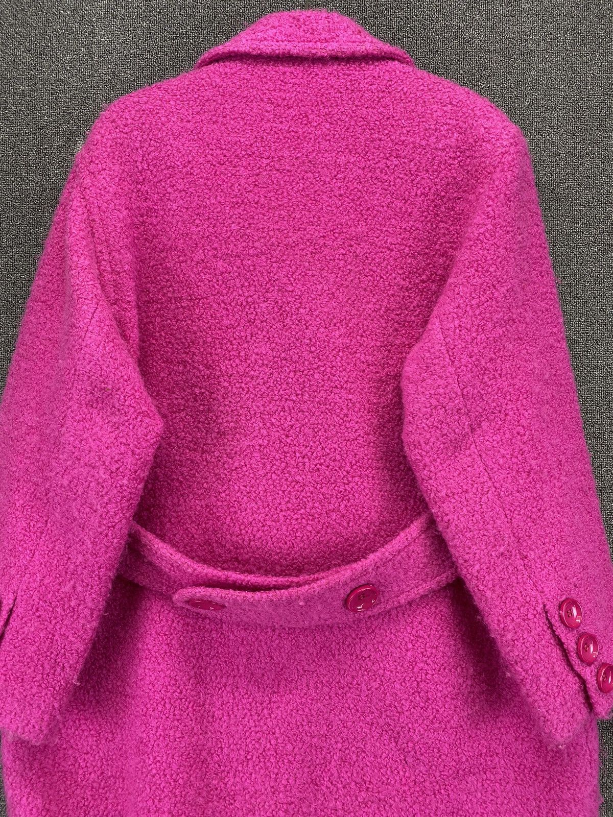 George Vintage George Rech Paris Wool Coat Jacket Size L / US 10 / IT 46 - 14 Thumbnail