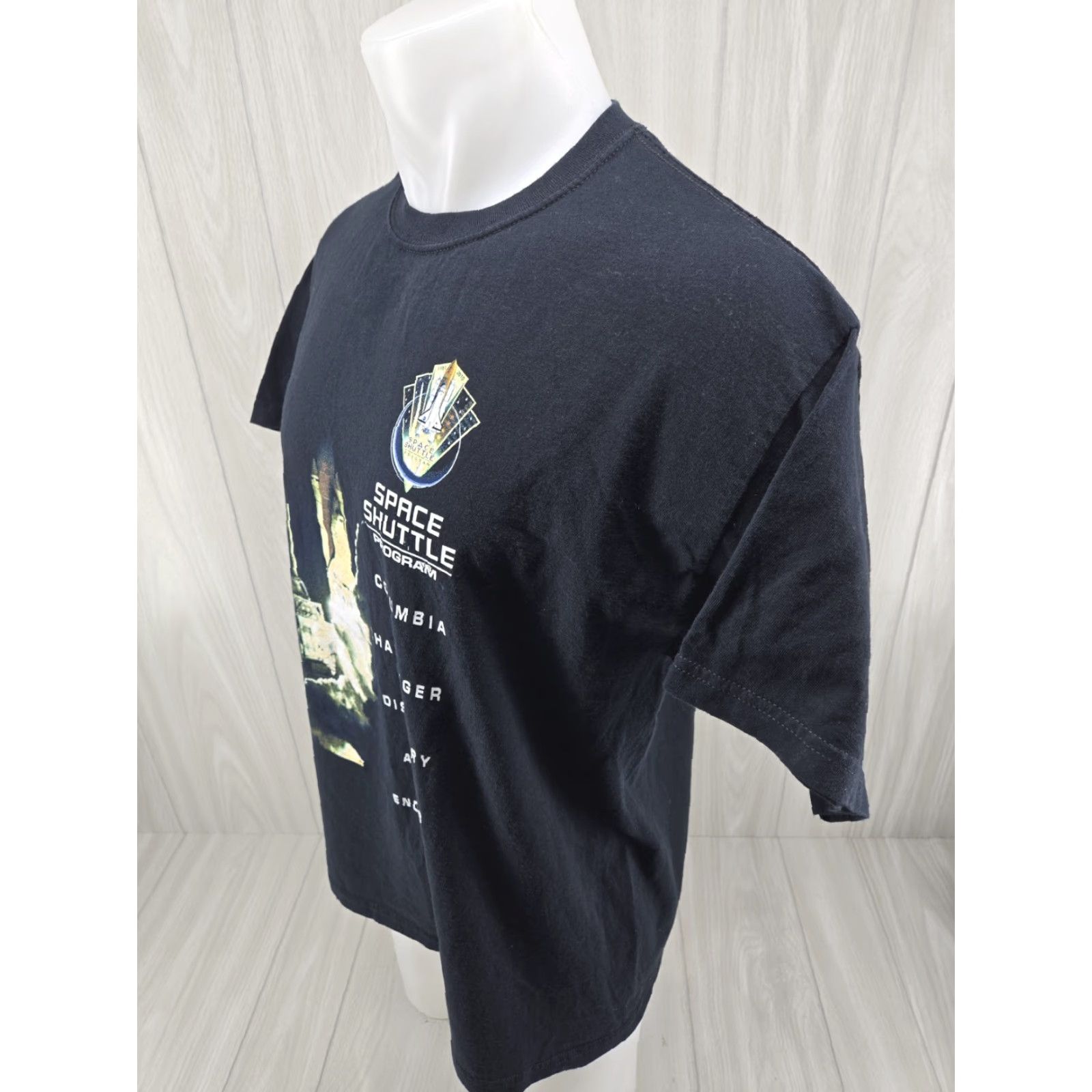 NASA NASA All Missions T Shirt Mens Large Black Size US L / EU 52-54 / 3 - 5 Thumbnail