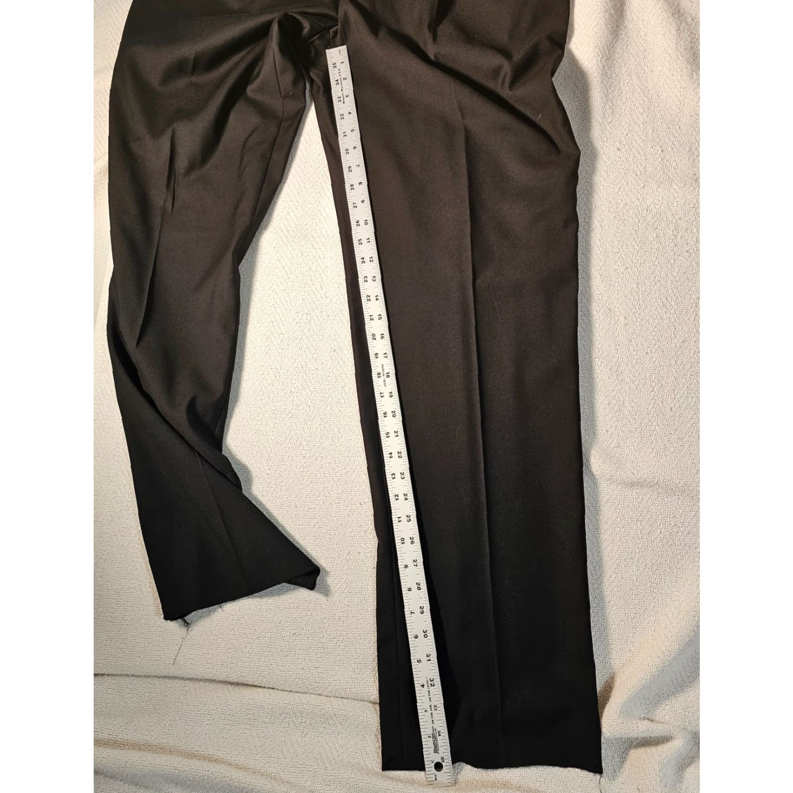Vintage NWT Caravelli Dress Pants Men 44R 38W Black Classic High Rise Pleated Straight Size US 44 / EU 60 - 6 Thumbnail