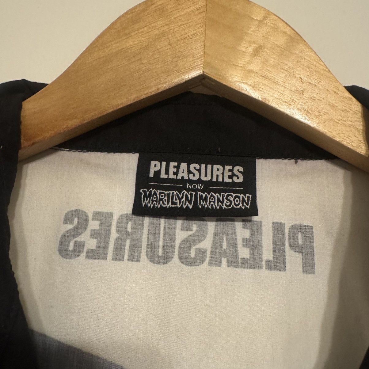 Pleasures Pleasures Marilyn Manson button up Size US L / EU 52-54 / 3 - 3 Thumbnail