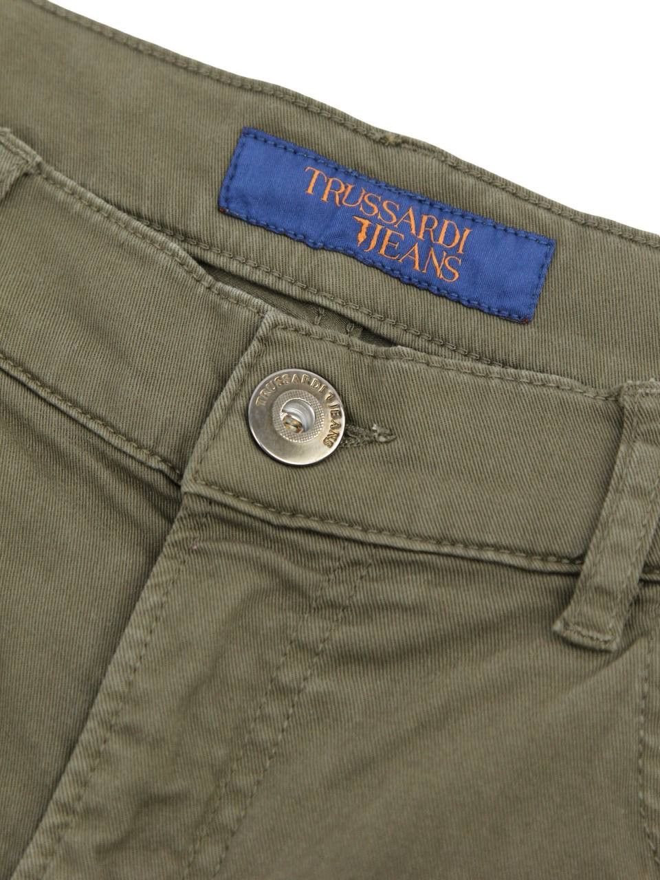 Trussardi TRUSSARDI JEANS Khaki Bermuda shorts Size US 34 / EU 50 - 3 Thumbnail
