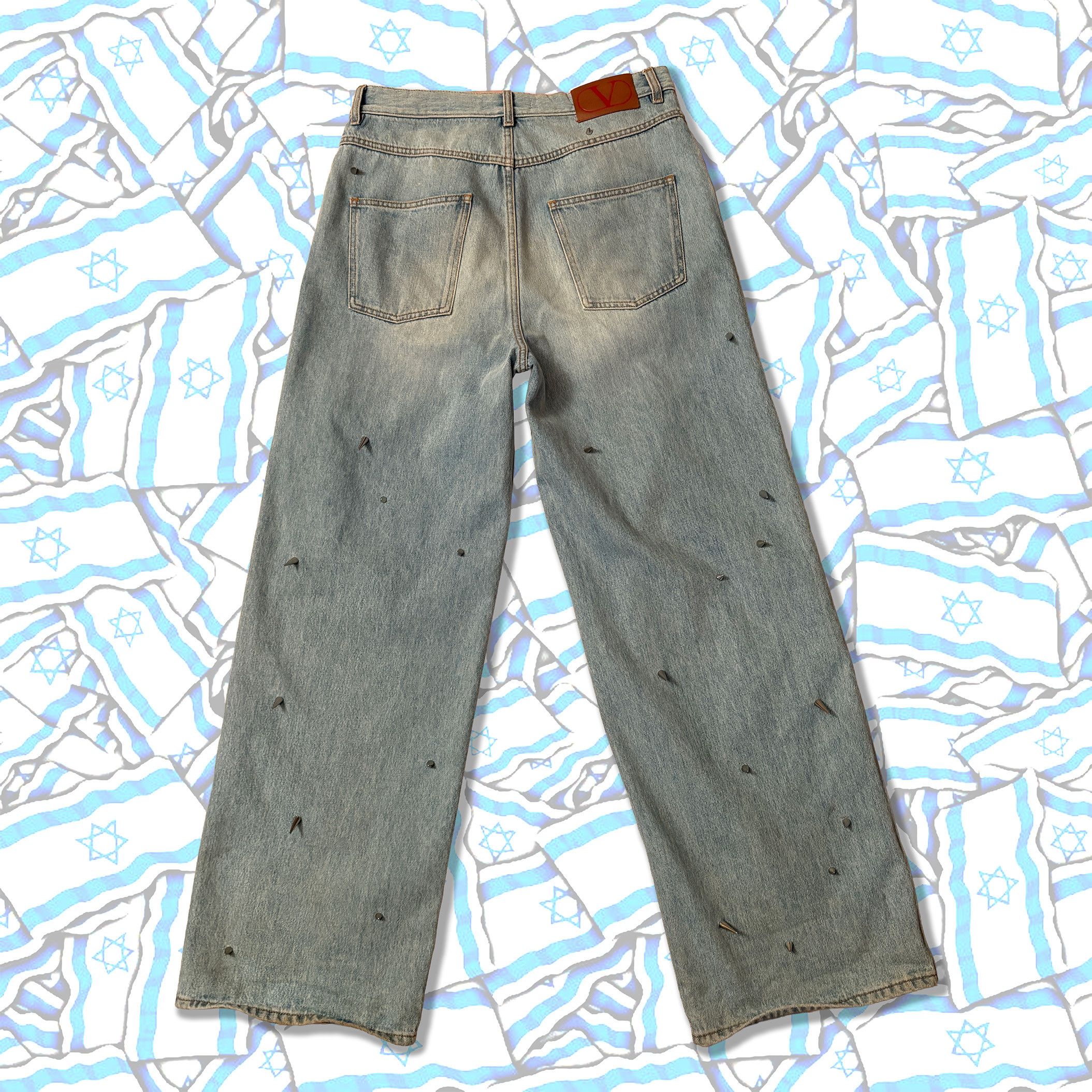Valentino EXCLUSIVE Valentino Spike Denim Jeans Size US 32 / EU 48 - 2 Thumbnail