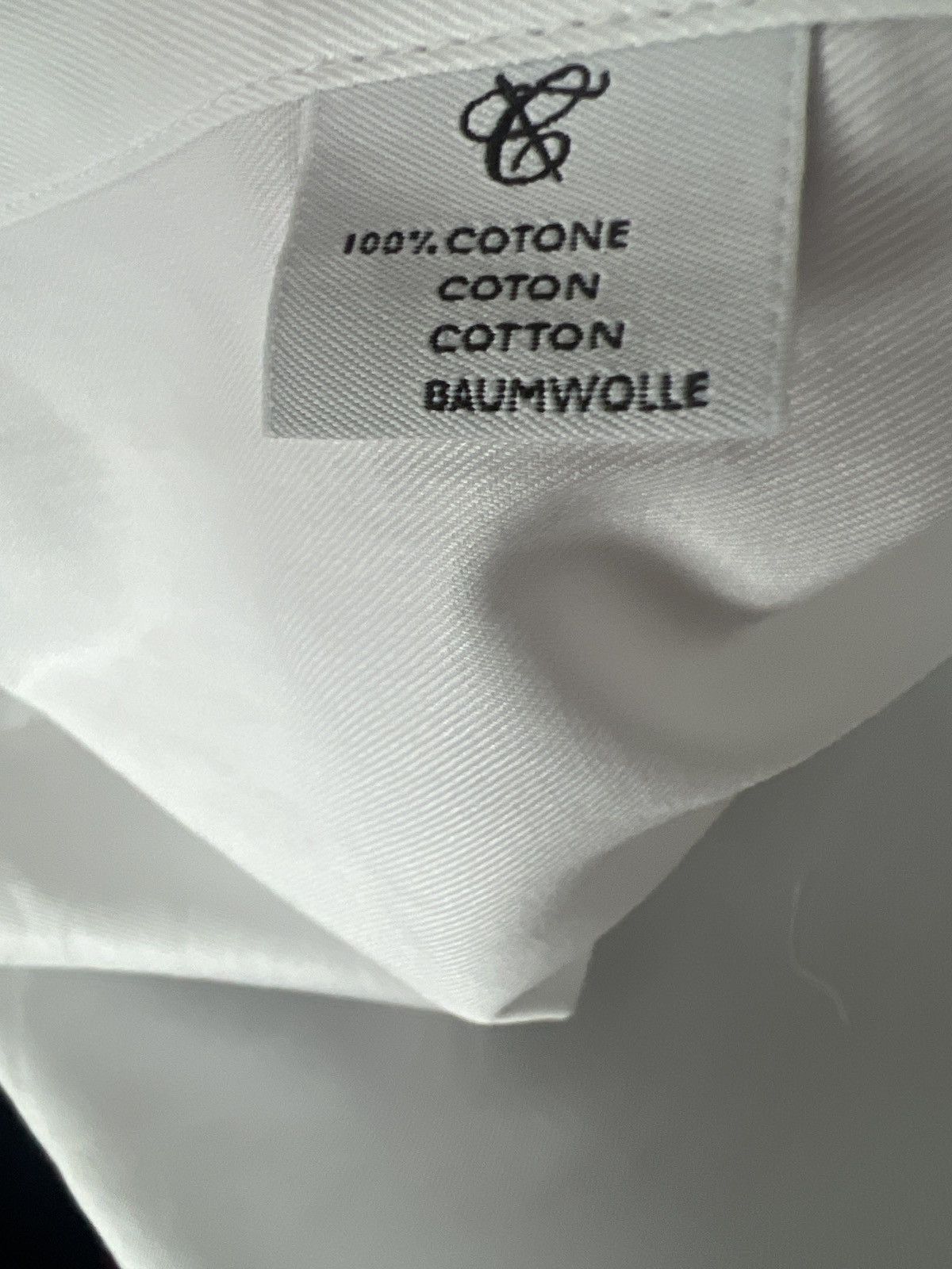 Canali Canali White Italian Cotton Shirt – Size 43/17-Made in Italy Size US XL / EU 56 / 4 - 5 Thumbnail