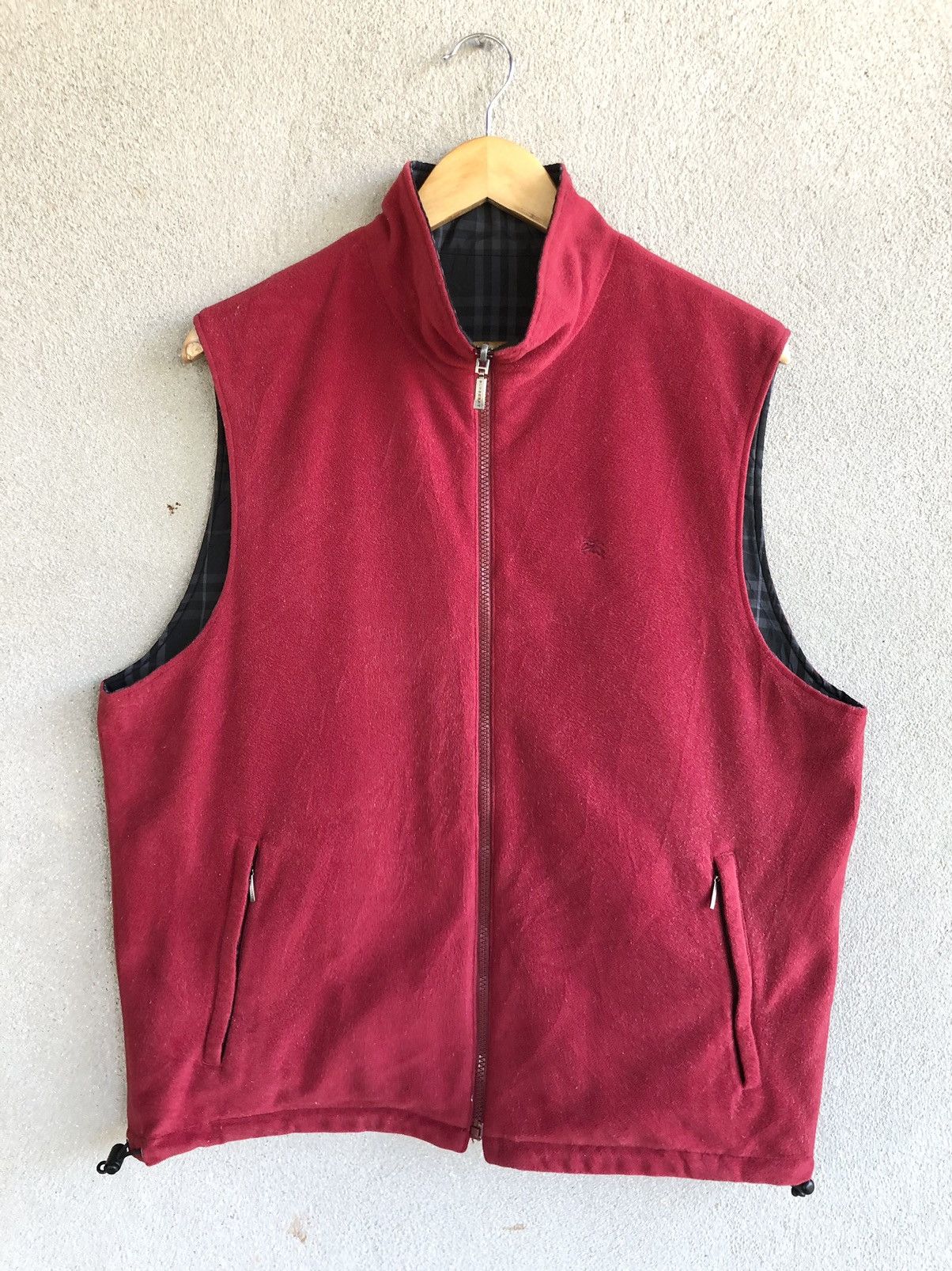 Burberry Vintage Burberry Golf nova check reversible vest Size US M / EU 48-50 / 2 - 2 Thumbnail