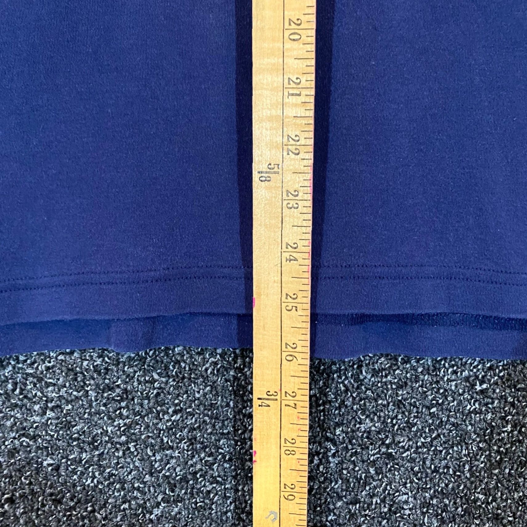 Vintage Looney Tunes Michigan J. Frog Polo Men XL Navy Blue 90s Cartoon S/S Polo, 100% Cotton, Blue, Regular Fit, Golf, Acme Clothing Co. Vintage No Size US XL / EU 56 / 4 - 4 Thumbnail