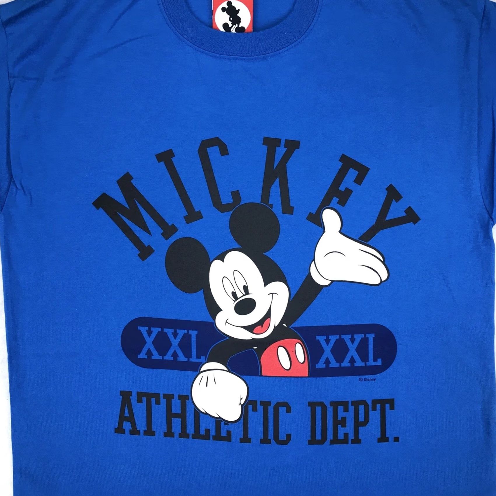 Disney VINTAGE Mickey Mouse ATHLETIC DEPT. T-Shirt Mens M Blue 90s Cartoon Disney 80s 90s Nike? Size US M / EU 48-50 / 2 - 5 Thumbnail