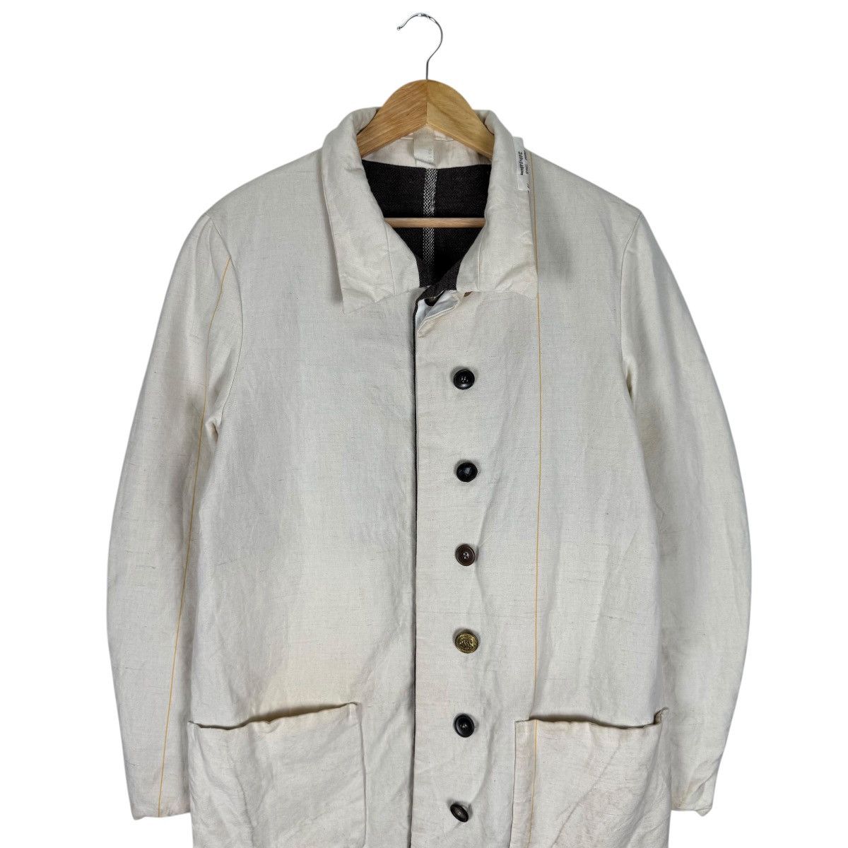 KLASICA ☀️KLASICA JAPAN REVERSIBLE HERRINGBONE LONG JACKET Size US M / EU 48-50 / 2 - 11 Thumbnail