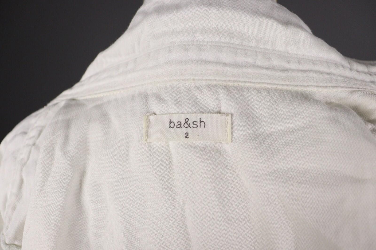 Wilkes Bashford BA&SH White Two Pockets Button Down Blouse Shirt Size M Size M / US 6-8 / IT 42-44 - 10 Thumbnail