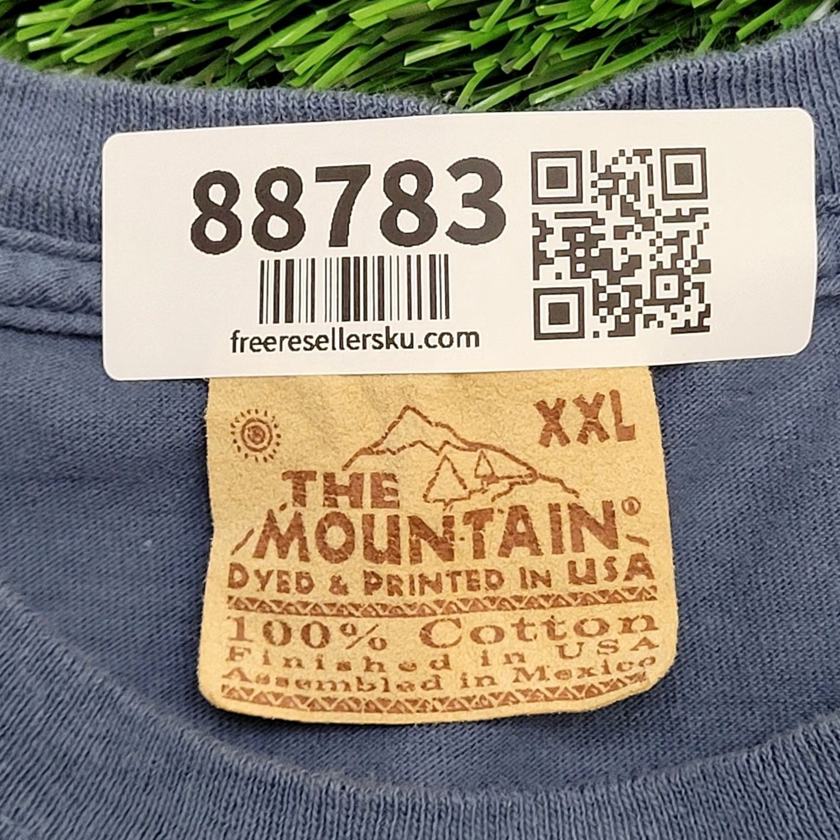 The Mountain VINTAGE 90s Cowboy Humor Shirt XL/2XL Blue Rodeo Logo 1990s Size US XXL / EU 58 / 5 - 7 Thumbnail