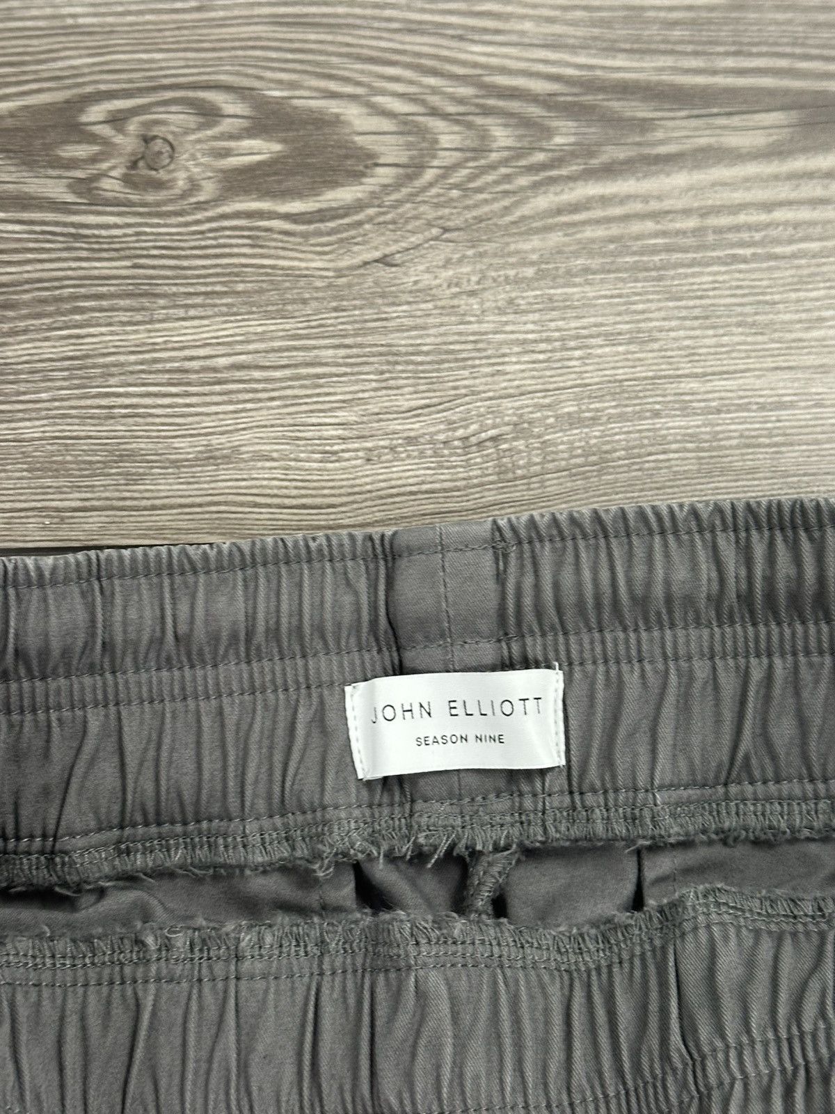 John Elliott John Elliott Charcoal Embroidered Shorts Size US 30 / EU 46 - 3 Thumbnail