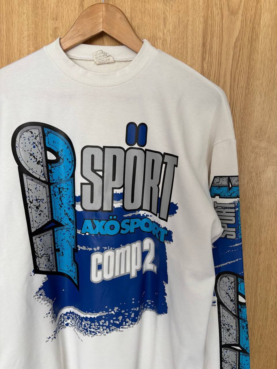 Gear for Sports Vintage 90s AXO Sports Comp2 Motorcross Jersey Longsleeve Size US L / EU 52-54 / 3 - 2 Thumbnail