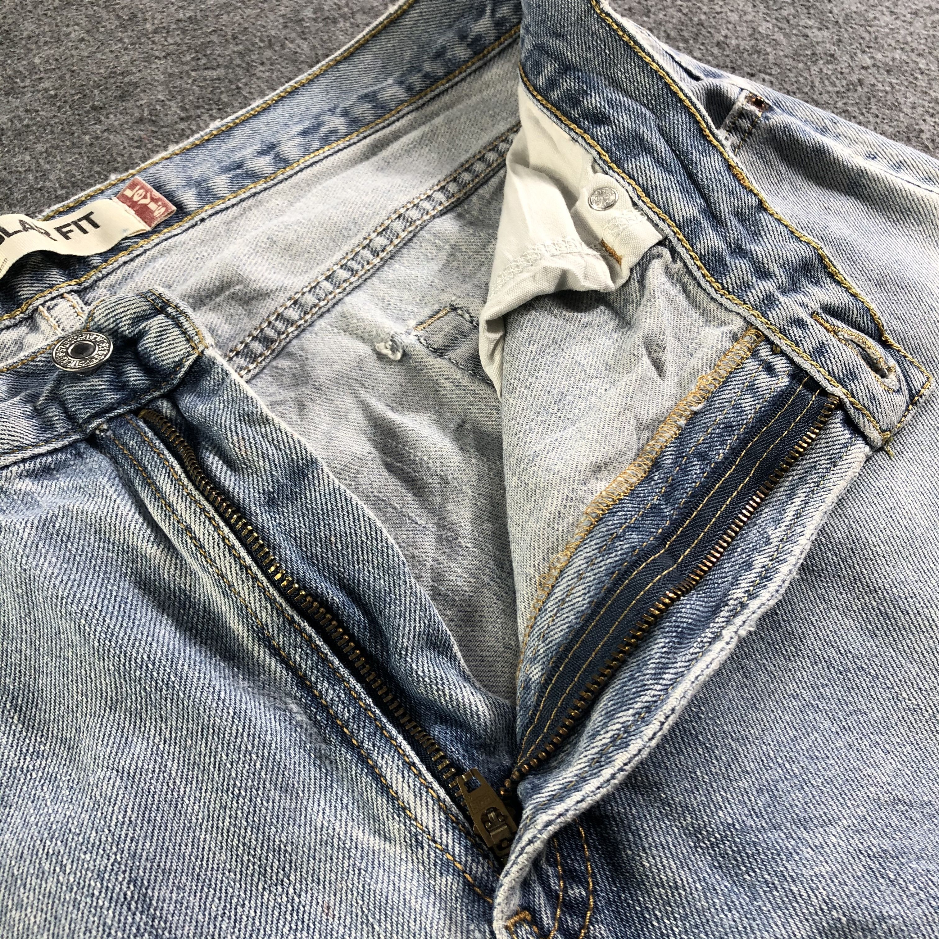 Levi's Vintage Light Wash Levis 505 Jeans-J3069 Size US 36 / EU 52 - 9 Thumbnail