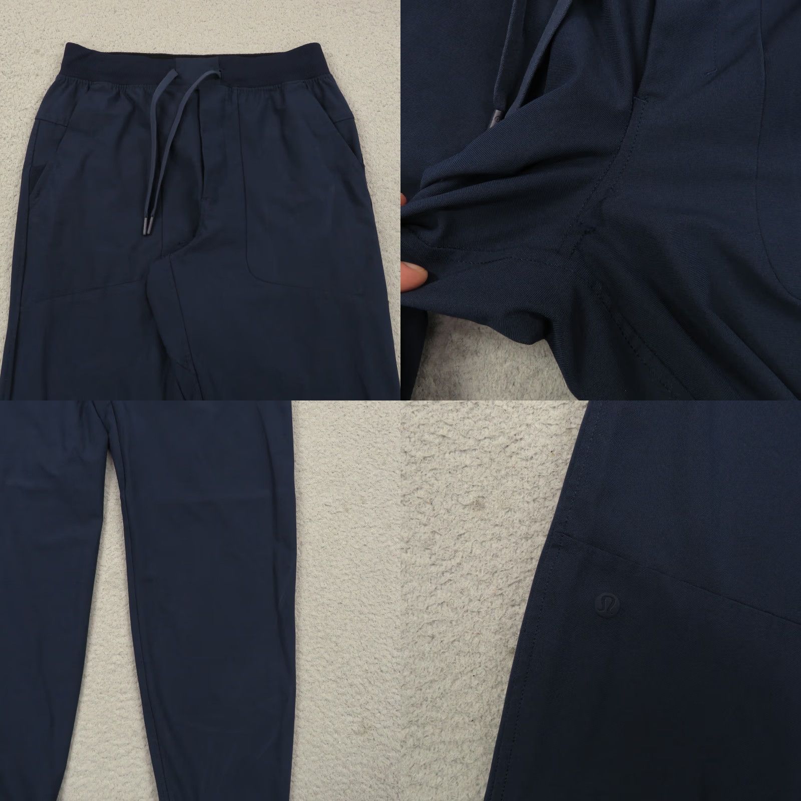 Lululemon Lululemon ABC Jogger Mens Medium Warpstreme Navy Blue Tapered Joggers Pant 30x30 Size US 30 / EU 46 - 8 Thumbnail