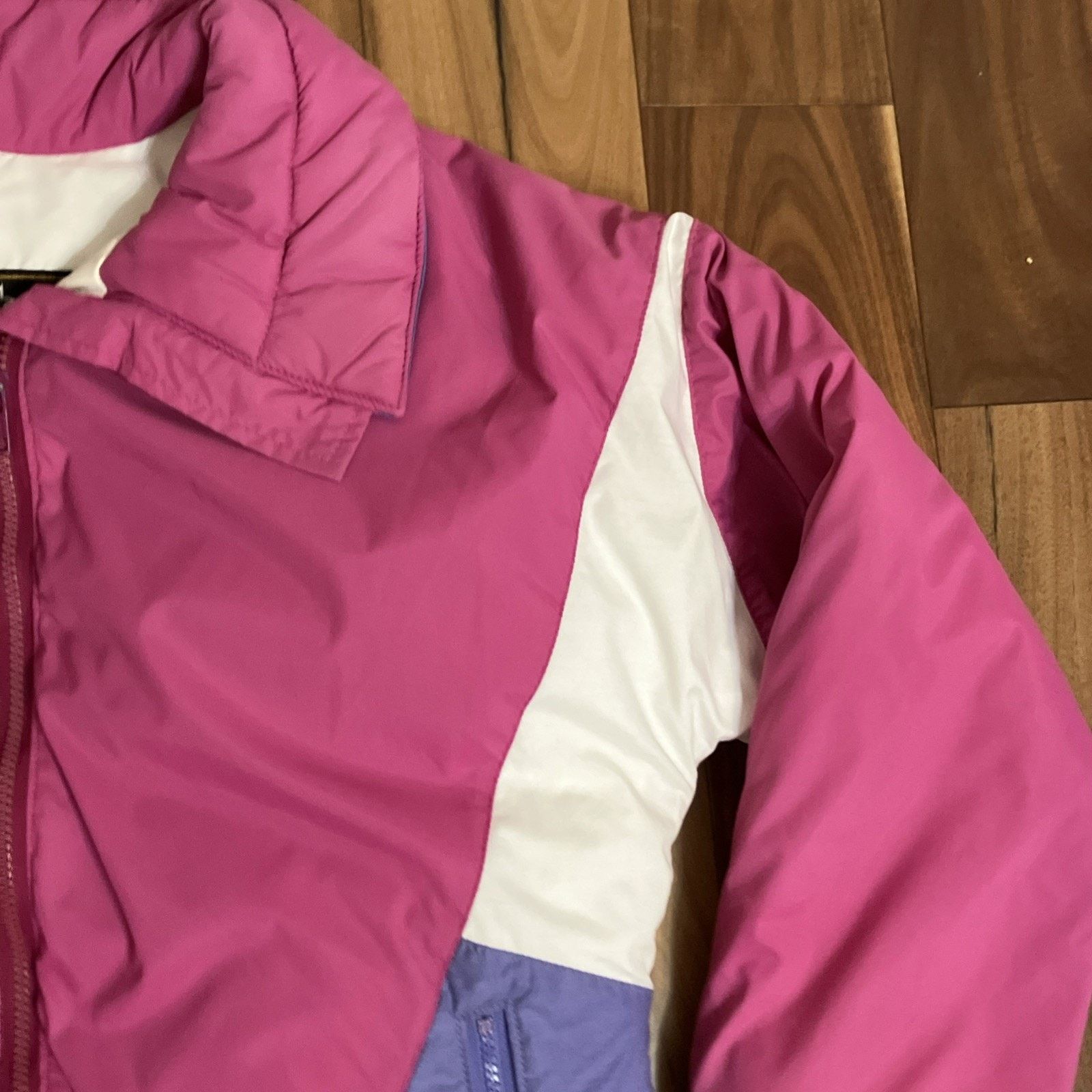 Other Vtg Alpine Designs GOOSE DOWN Puffer Ski Jacket Sz M Pink Size M / US 6-8 / IT 42-44 - 6 Thumbnail