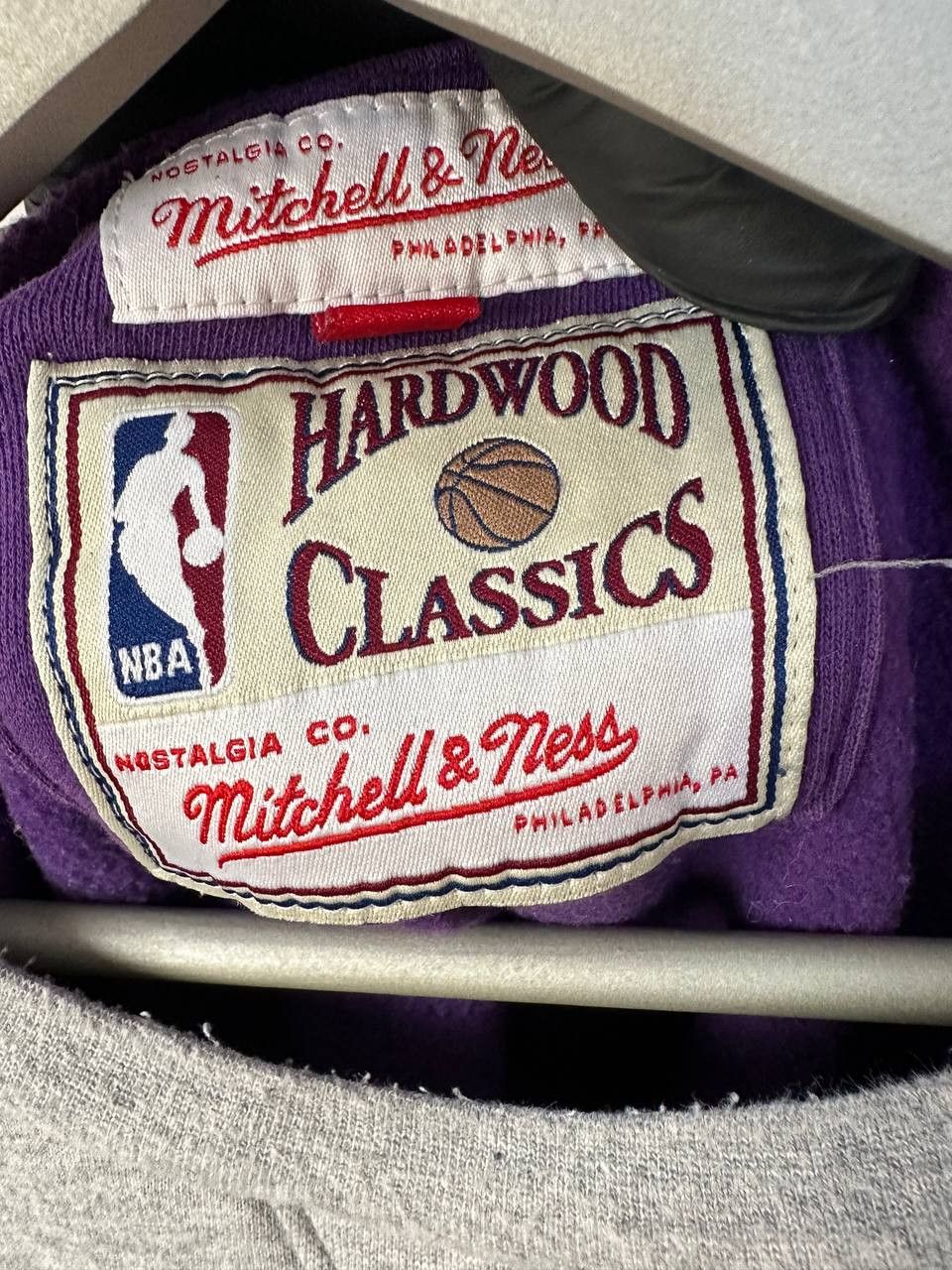 Mitchell & Ness Mitchell & Ness Hardwood La Lakers Colorblock y2k Sweatshirt Size US XXL / EU 58 / 5 - 12 Thumbnail