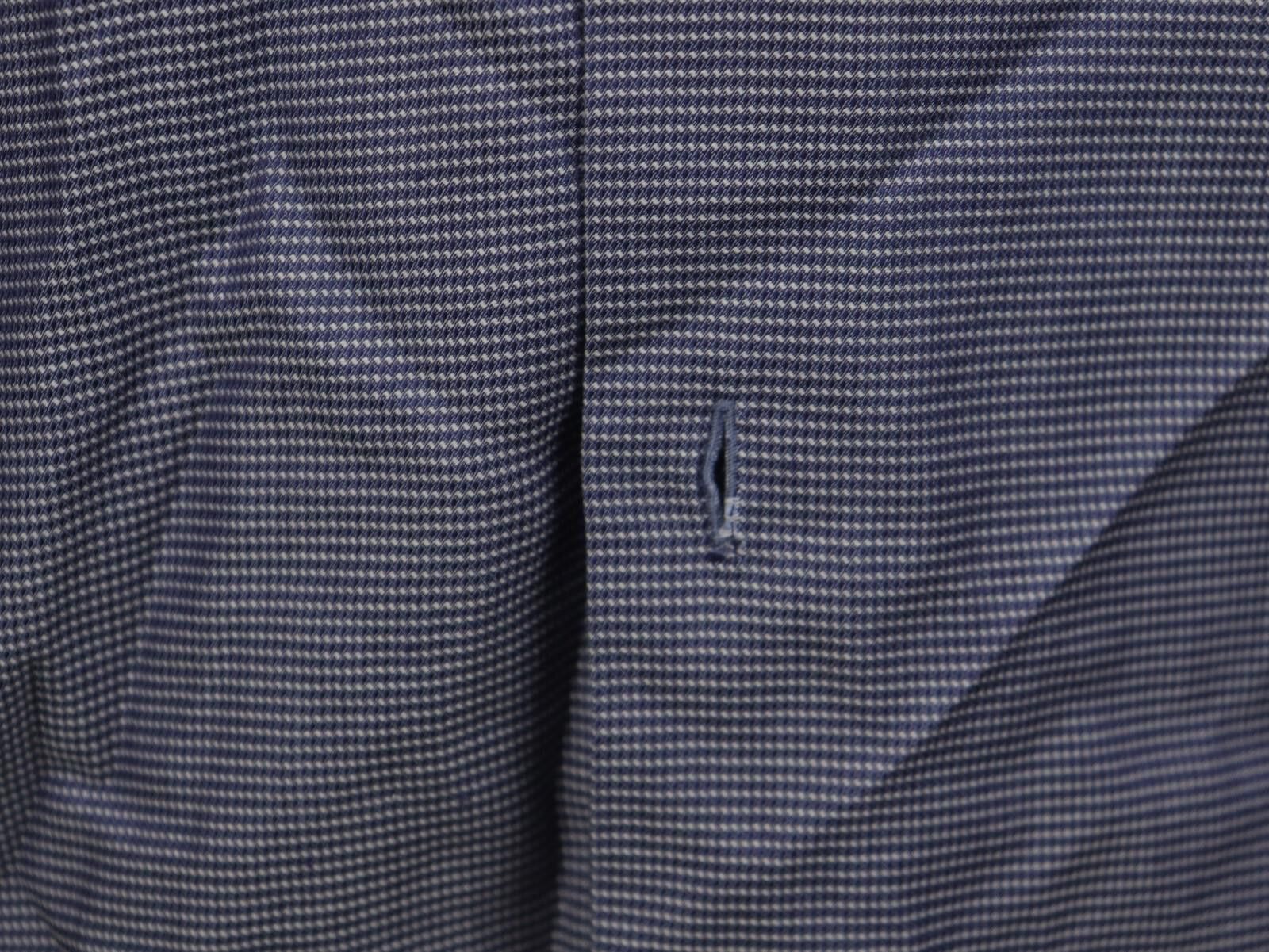 Eton Eton Black 100% Cotton Collared Button Up Dress Shirt Size M Size 38R - 9 Thumbnail