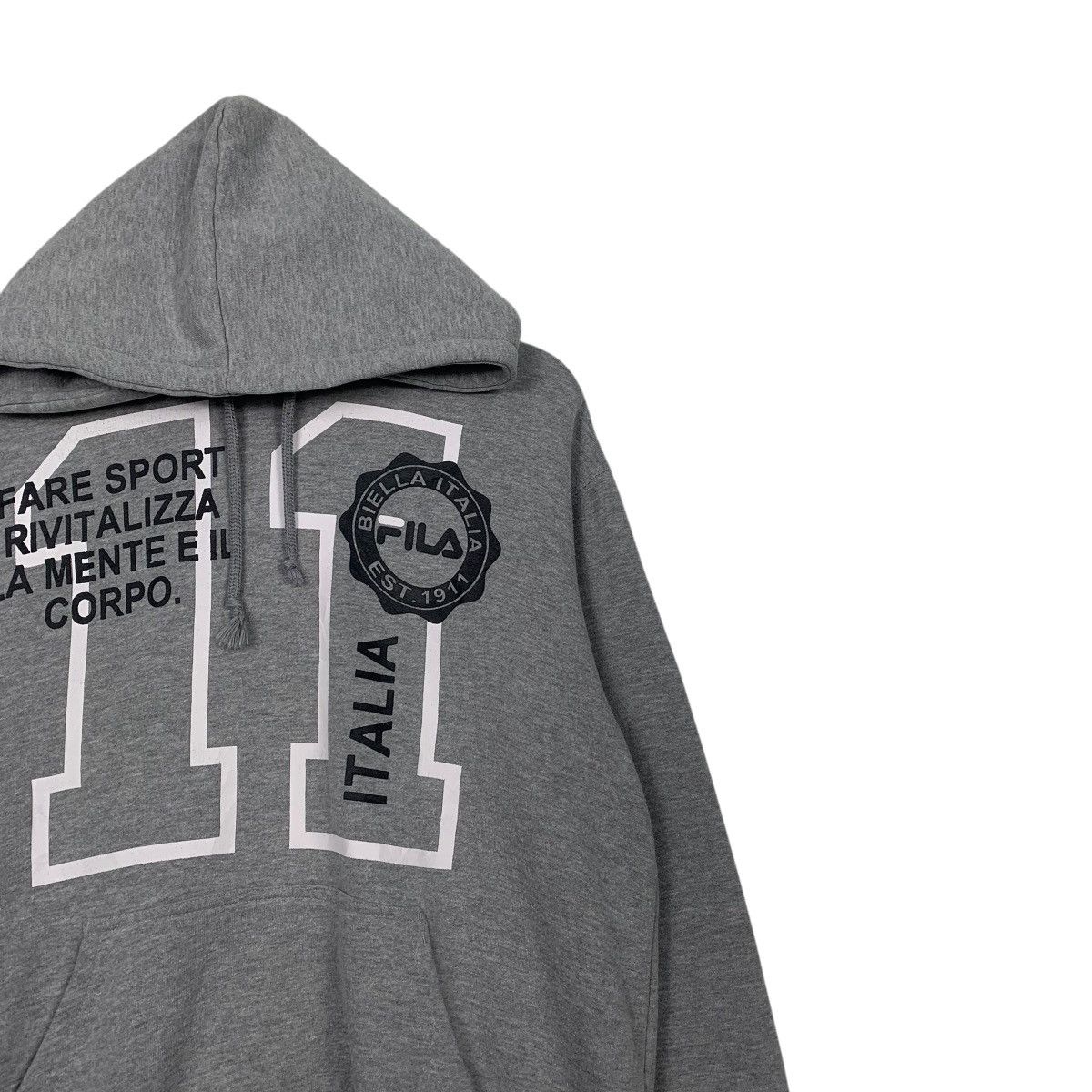 Fila Fila Italia Pullover Hoodie Size US M / EU 48-50 / 2 - 5 Thumbnail