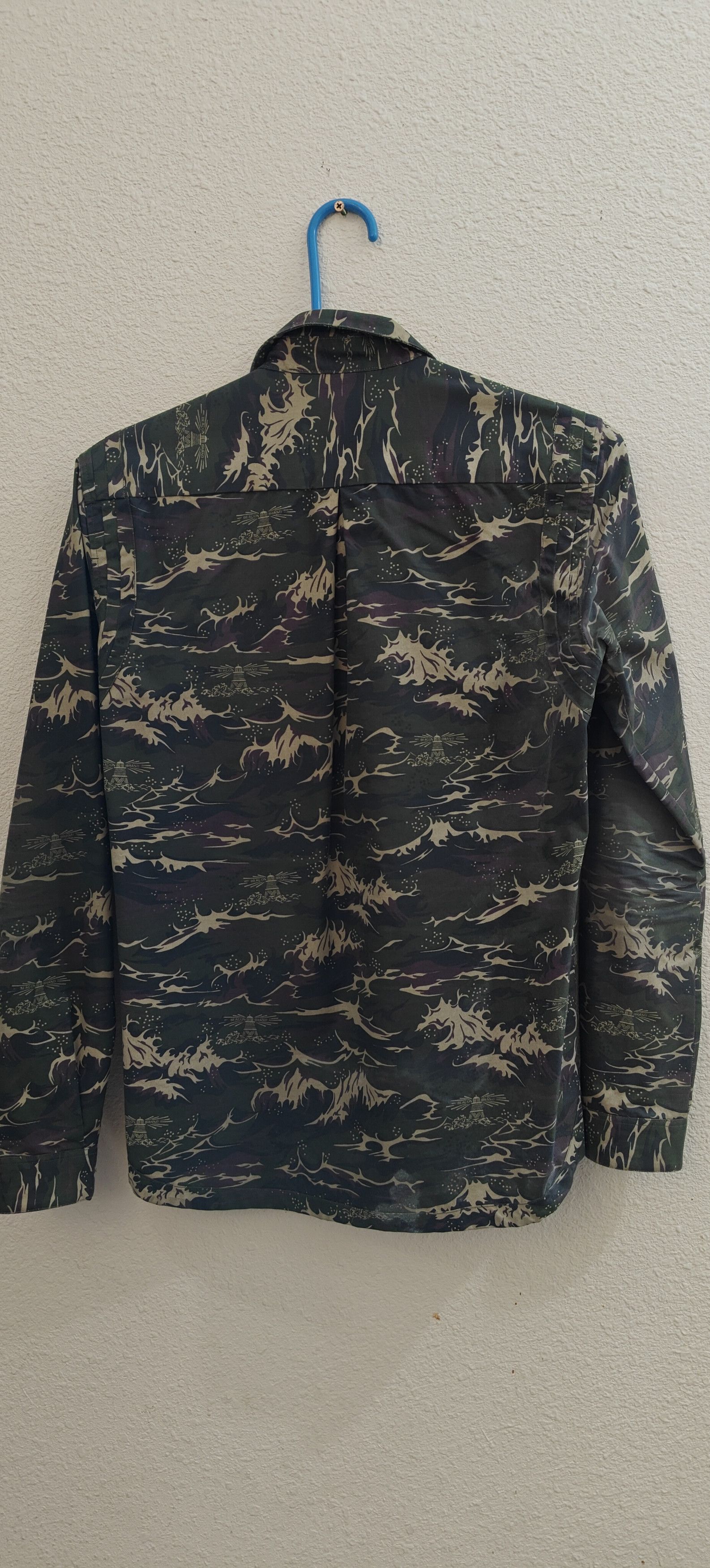 Barbour Barbour x White Mountaineering wave camo utility shirt Size US S / EU 44-46 / 1 - 3 Thumbnail