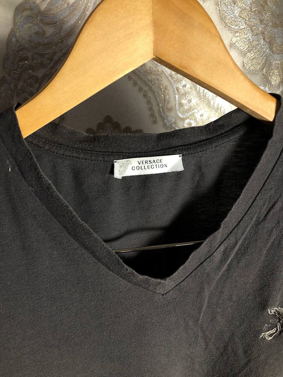Versace × Vintage VERY RARE VERSACE COLLECTION JELLYFISH T-SHIRT DESIGNER Y2K Size US L / EU 52-54 / 3 - 3 Thumbnail