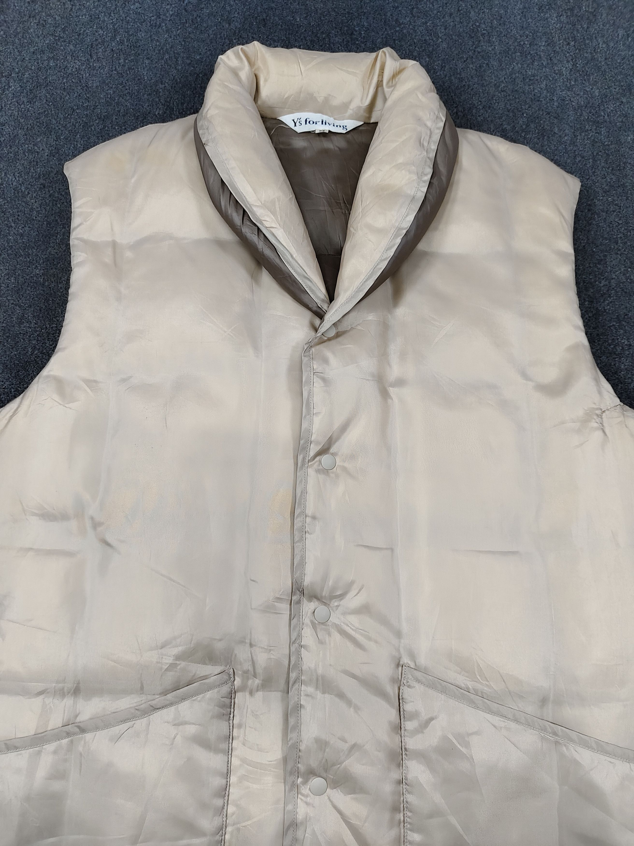 Yohji Yamamoto Y's Yohji Yamamoto For Living Down Vest Jacket Size M / US 6-8 / IT 42-44 - 2 Thumbnail