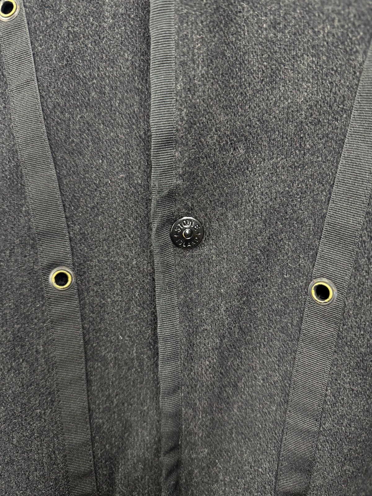 Stone Island 🇮🇹 Vintage 90s Stone Island Wool Jacket Liner Inner Jacket Size US L / EU 52-54 / 3 - 6 Thumbnail