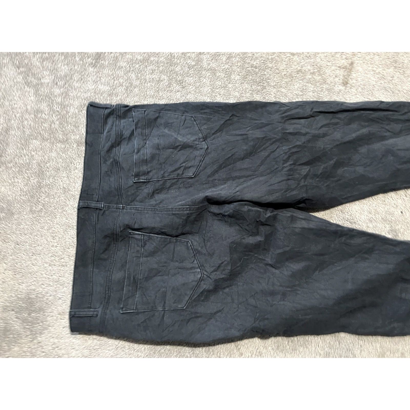 Vintage Daniel Hechter Men’s Black Stretch Pants Size 36x32 Size US 36 / EU 52 - 4 Thumbnail