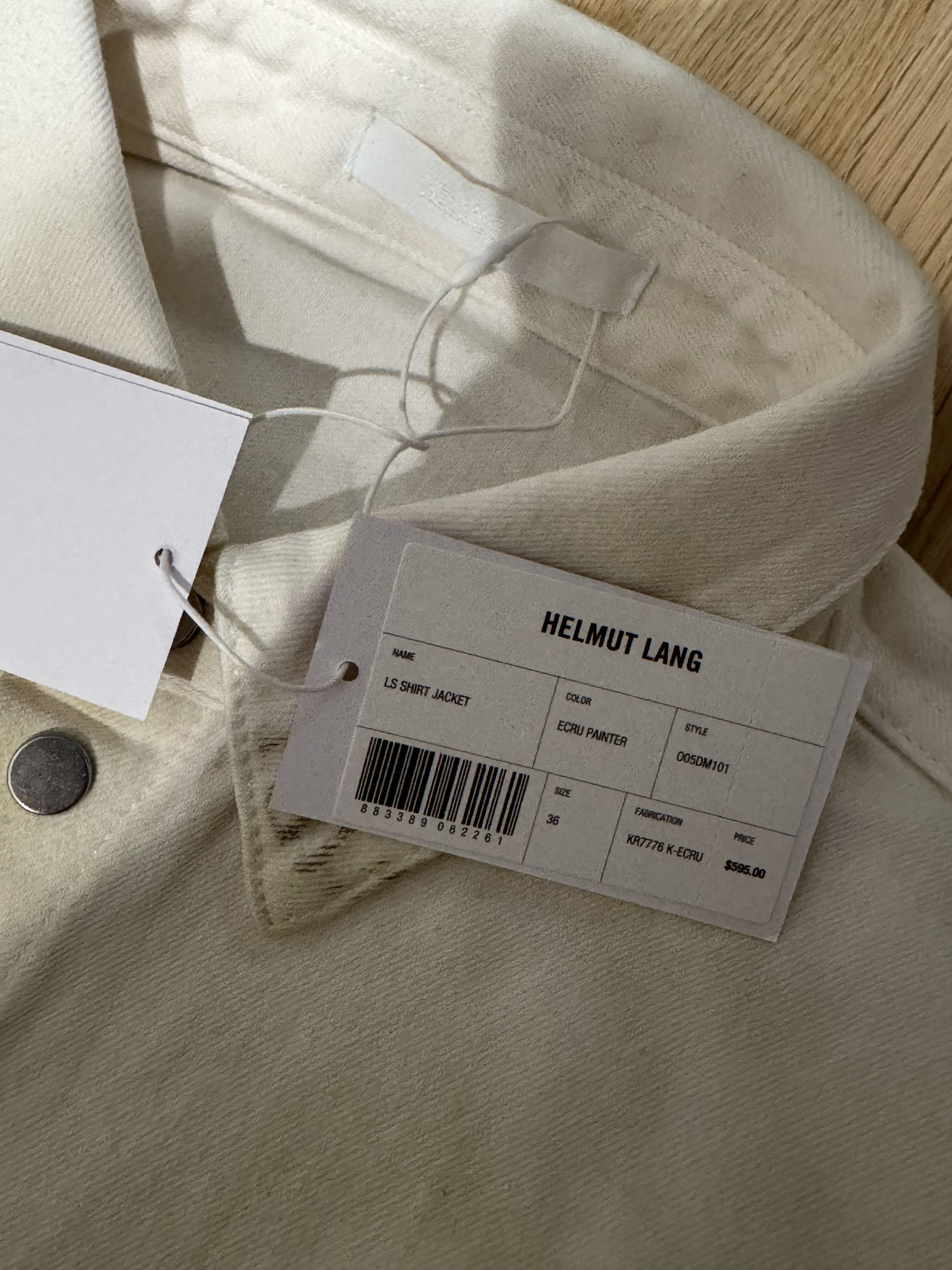 Helmut Lang Helmut Lang Painter Shirt Size US S / EU 44-46 / 1 - 5 Thumbnail