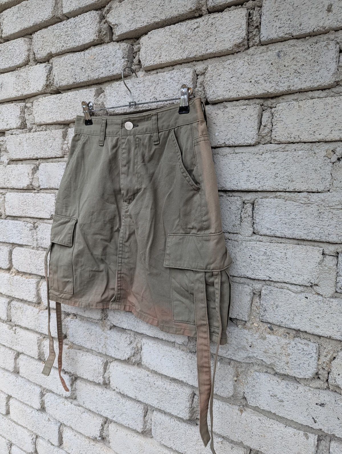Japanese Brand × Jean One or Two Jeans Skirt Drawstring Size 25" / US 0 / IT 36 - 3 Thumbnail