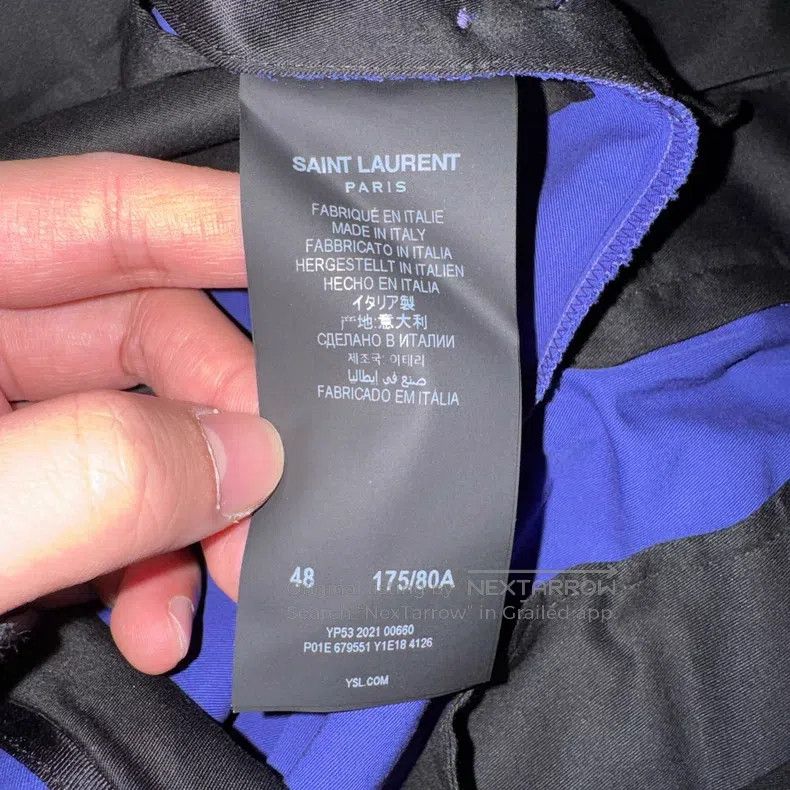 Saint Laurent Paris Saint Laurent Paris Pants Size US 32 / EU 48 - 4 Thumbnail