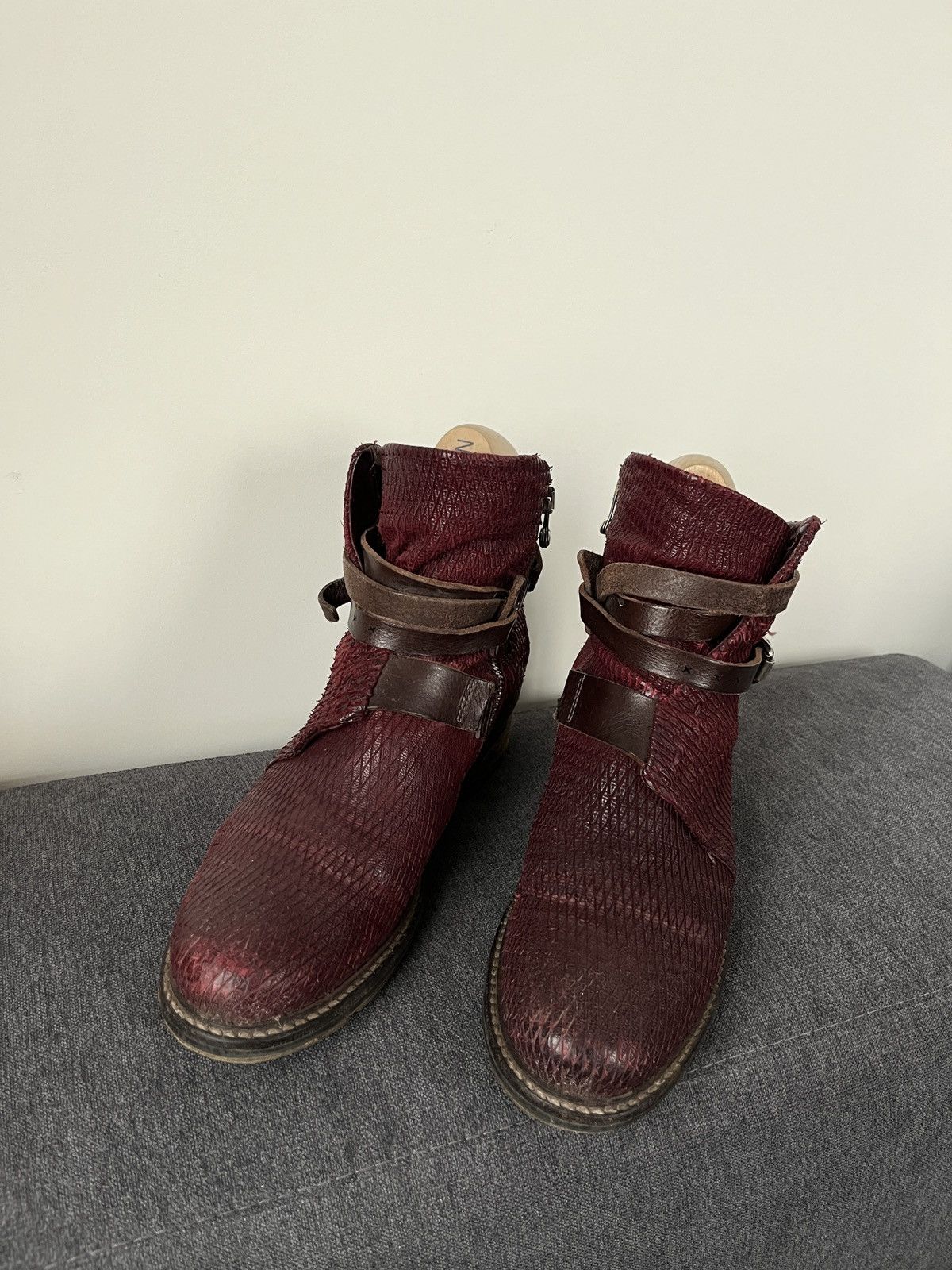 A.S.98 A.S. 98 Airstep Avant Garde Red Boots Size US 9 / IT 39 - 5 Thumbnail