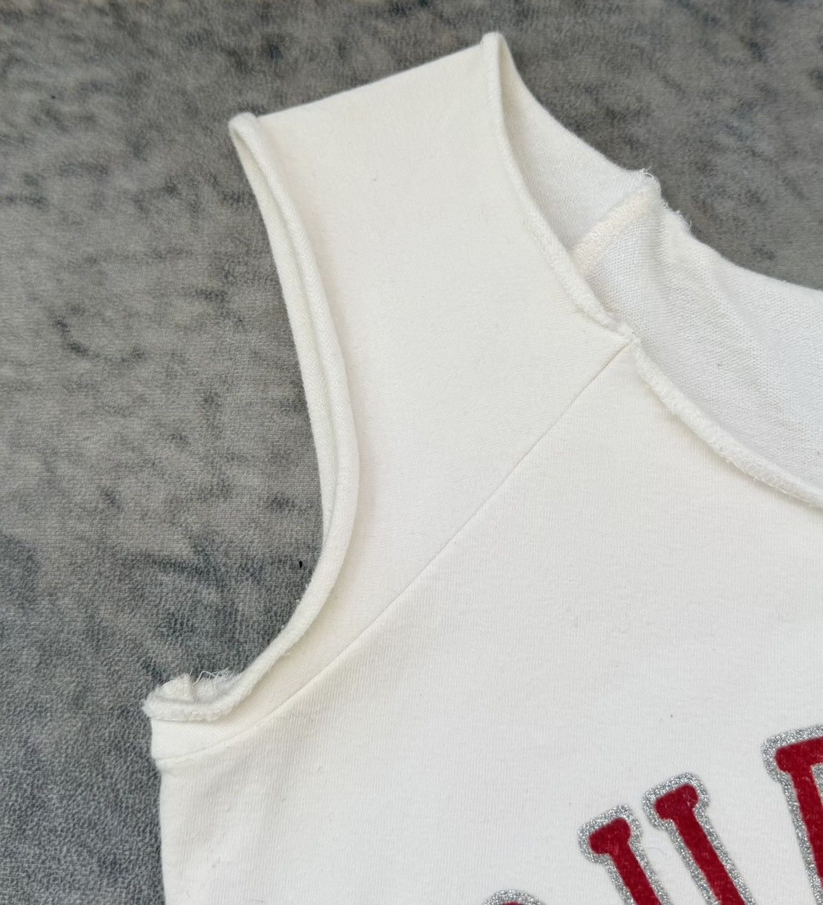 Burberry BURBERRY BLUE LABEL Spellout Stretchable Tank Top Size S / US 4 / IT 40 - 6 Thumbnail